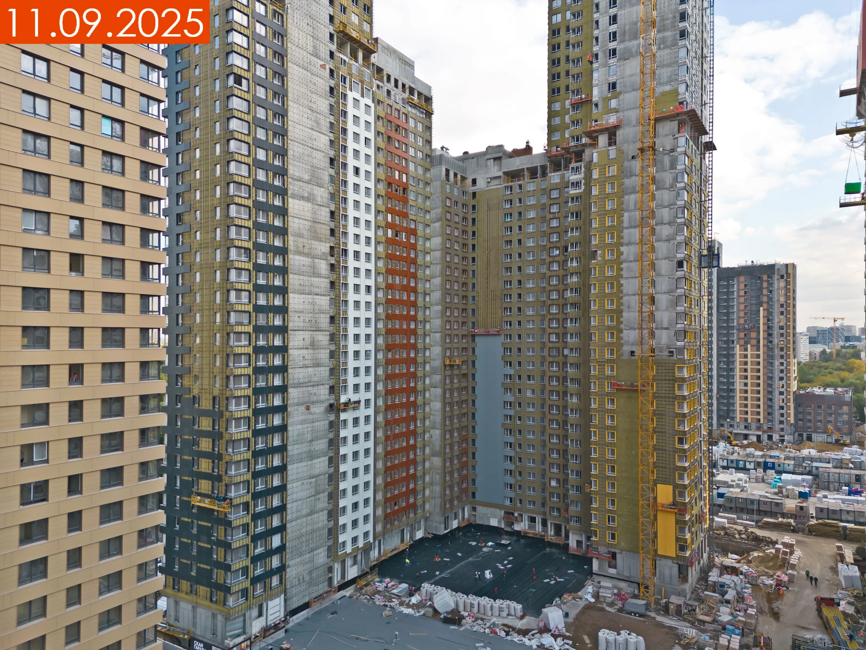 ЖК Sky Garden (Скай Гарден) ход строительства