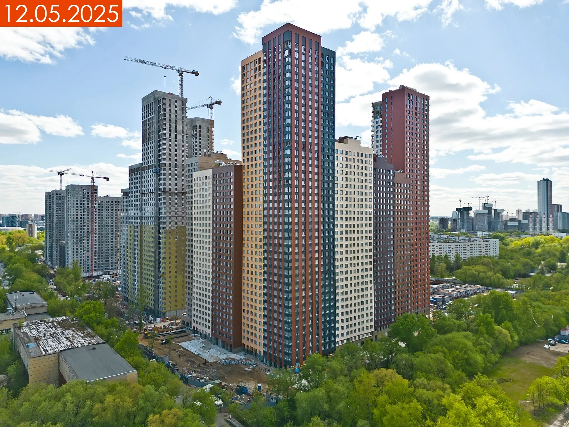 ЖК Sky Garden (Скай Гарден) ход строительства