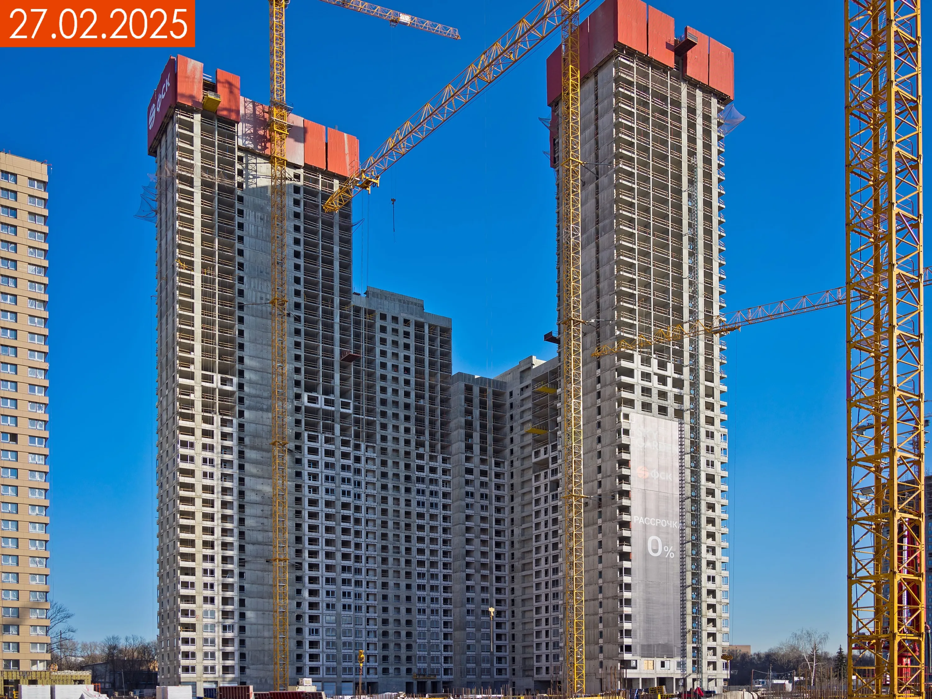 ЖК Sky Garden (Скай Гарден) ход строительства