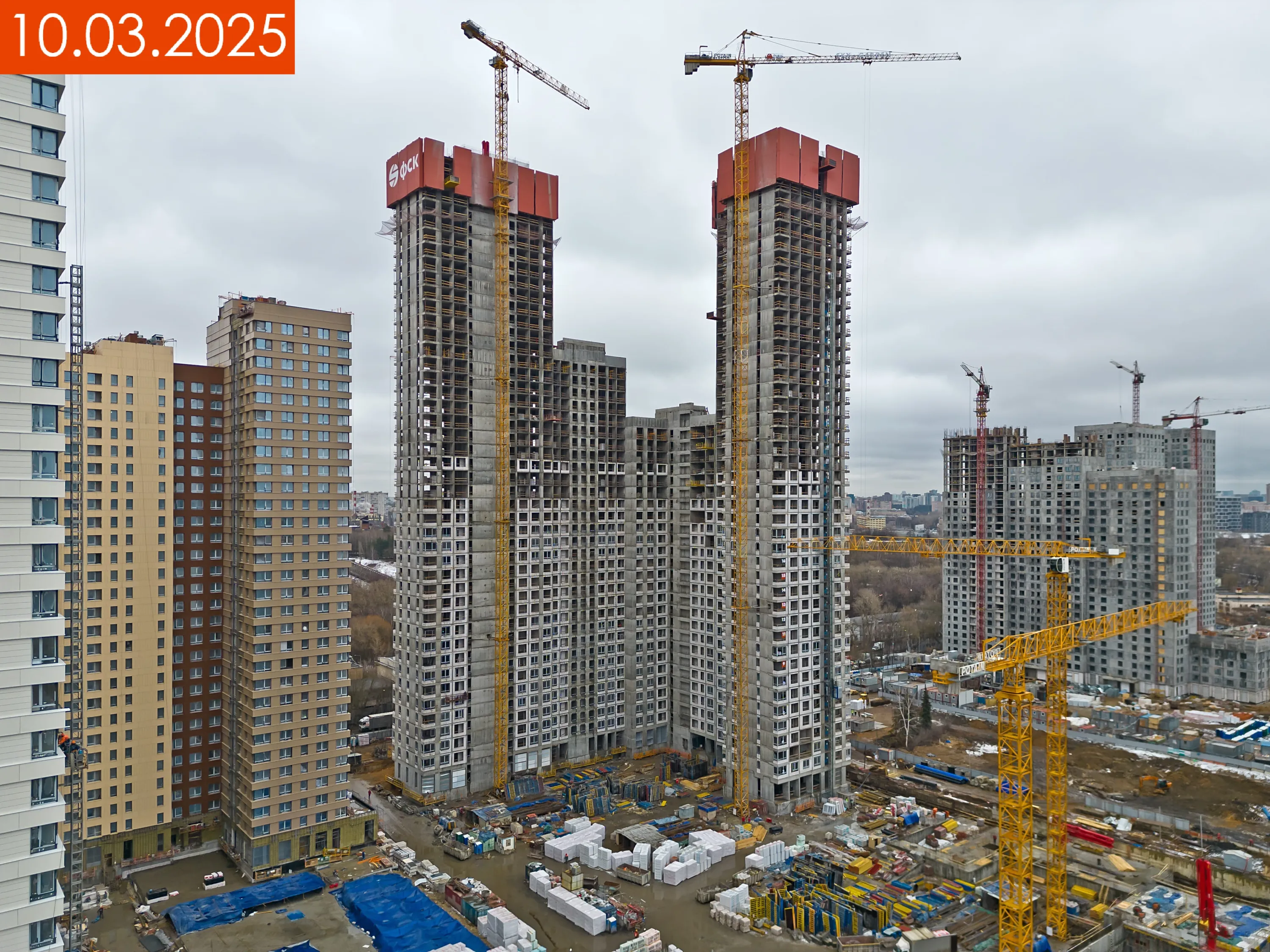 ЖК Sky Garden (Скай Гарден) ход строительства