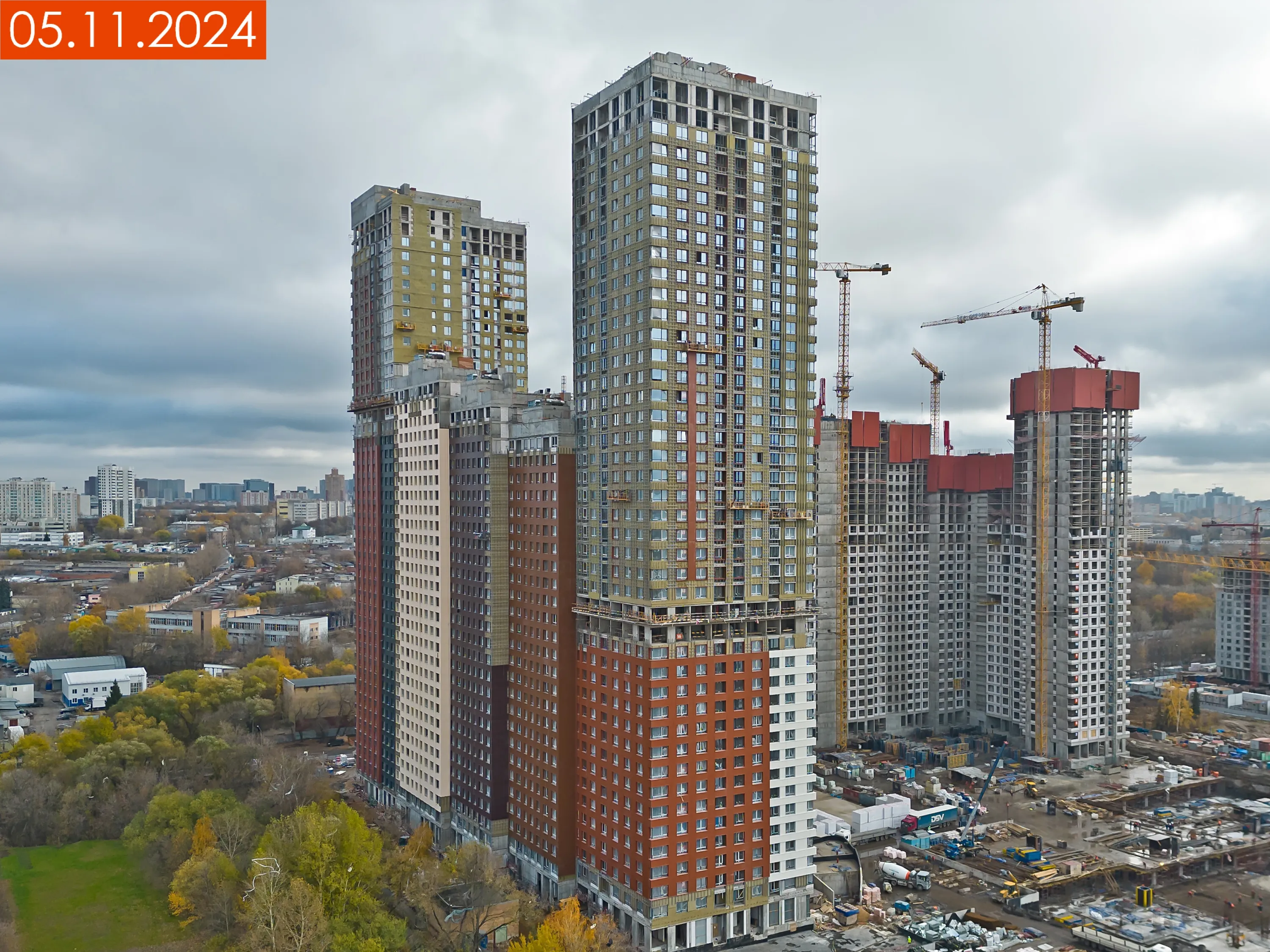 ЖК Sky Garden (Скай Гарден) ход строительства