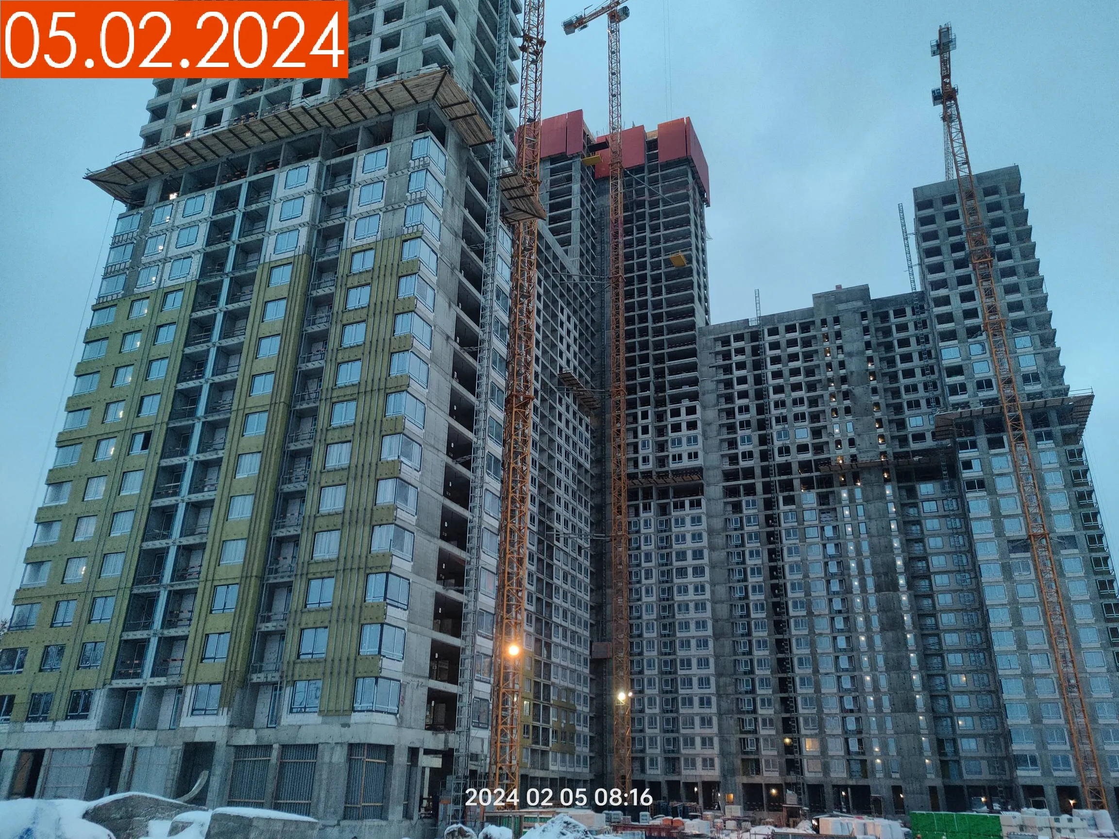 ЖК Sky Garden (Скай Гарден) ход строительства