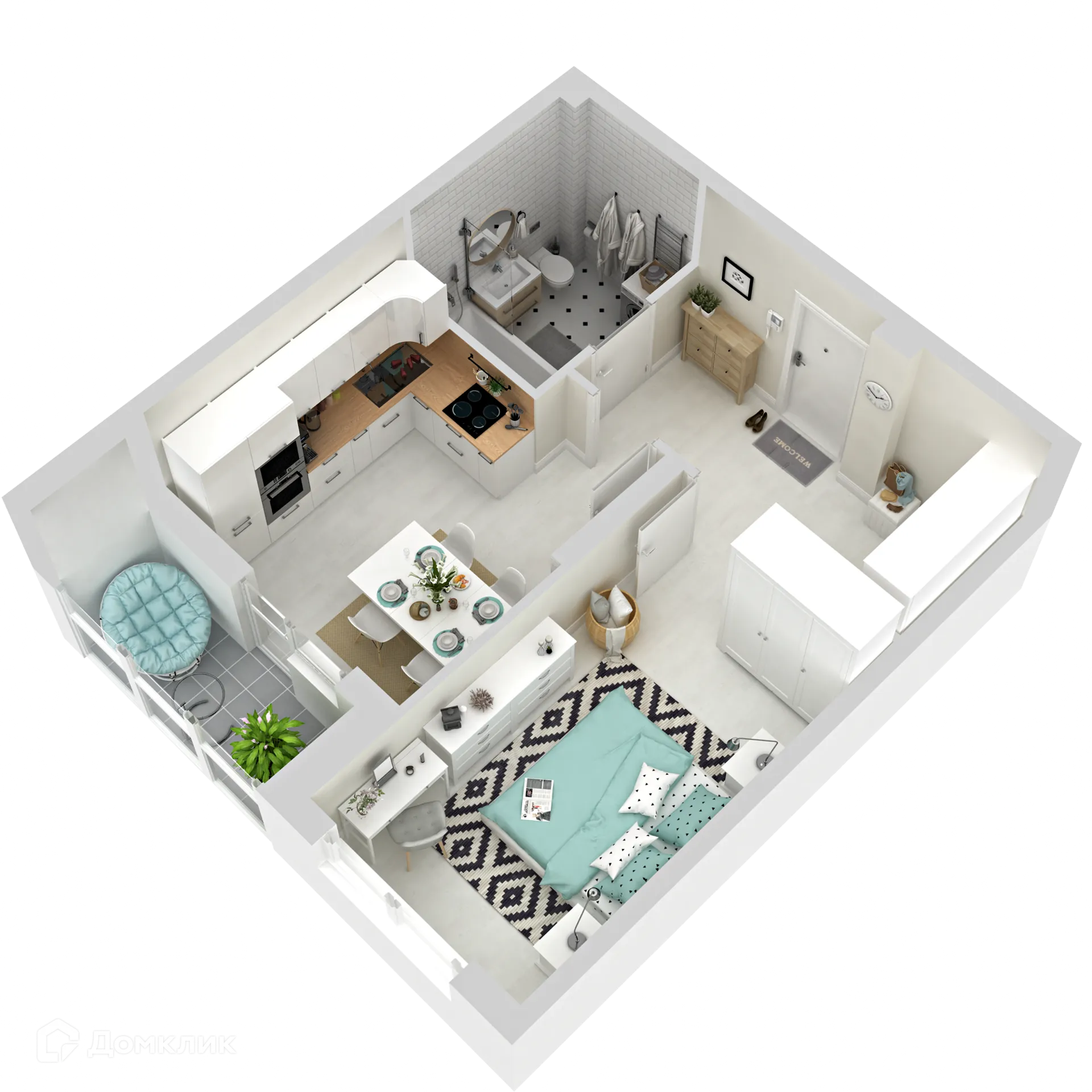 Фото квартиры в ЖК Грин Гарден