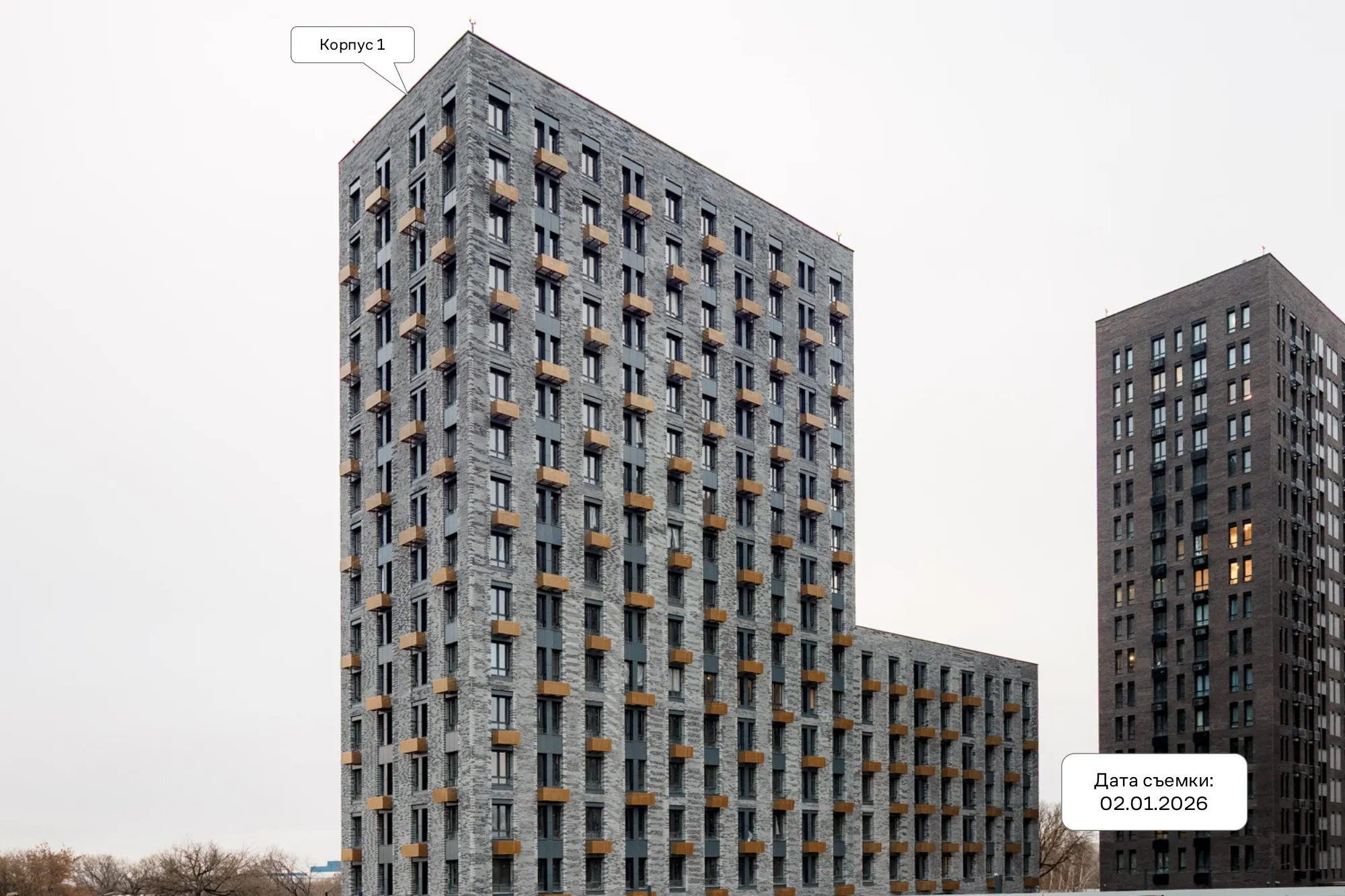 ЖК Графика на воде ход строительства