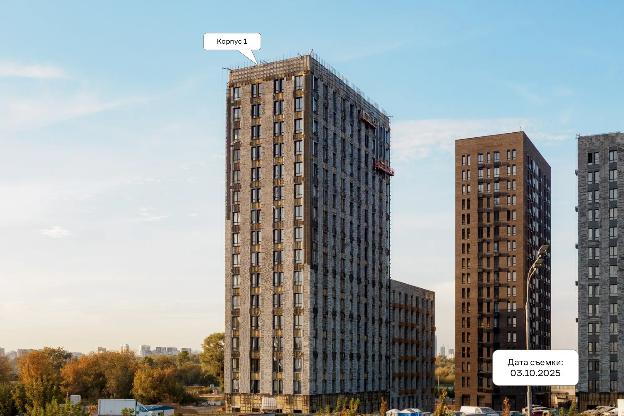 ЖК Графика на воде ход строительства