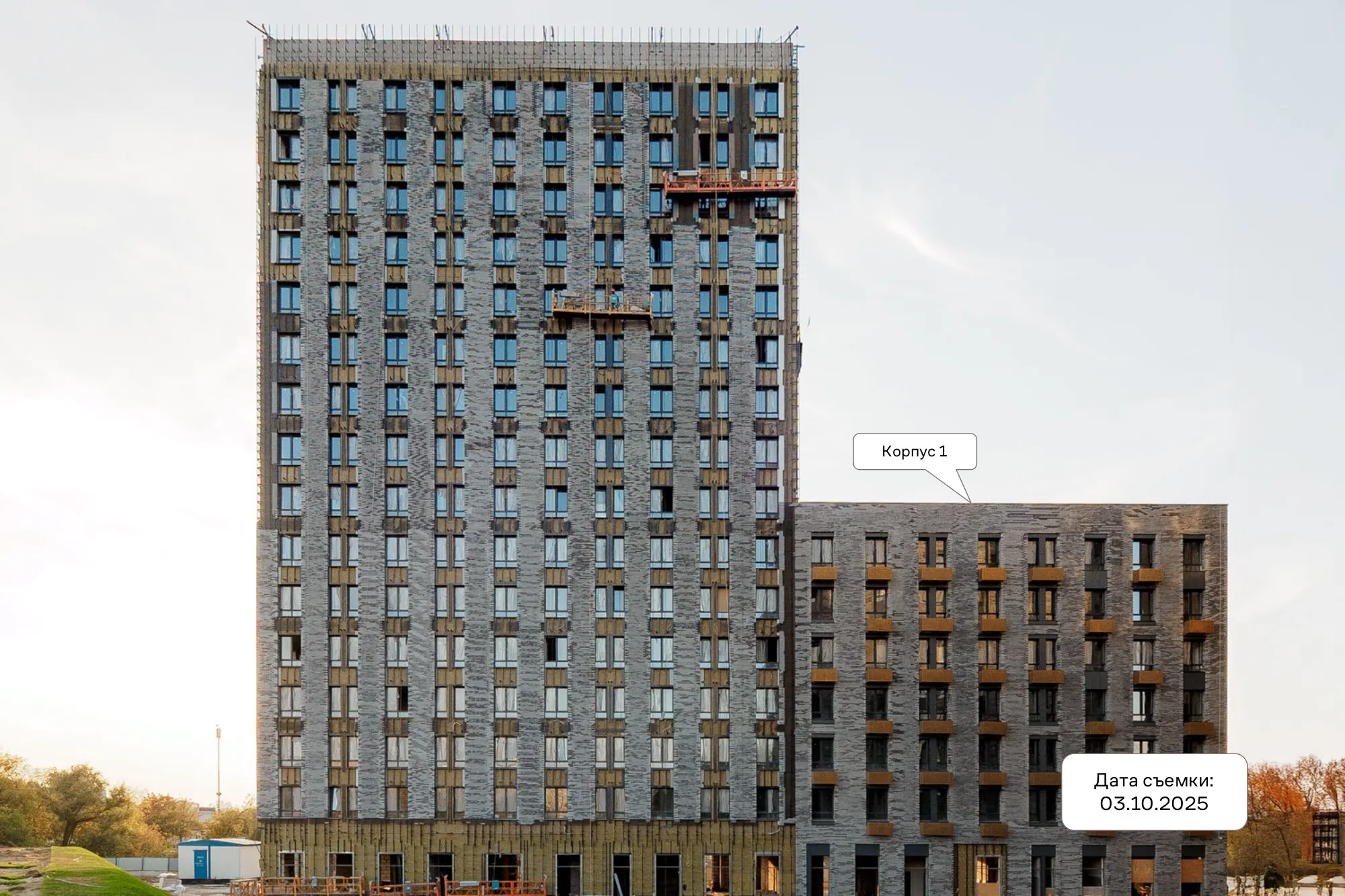 ЖК Графика на воде ход строительства