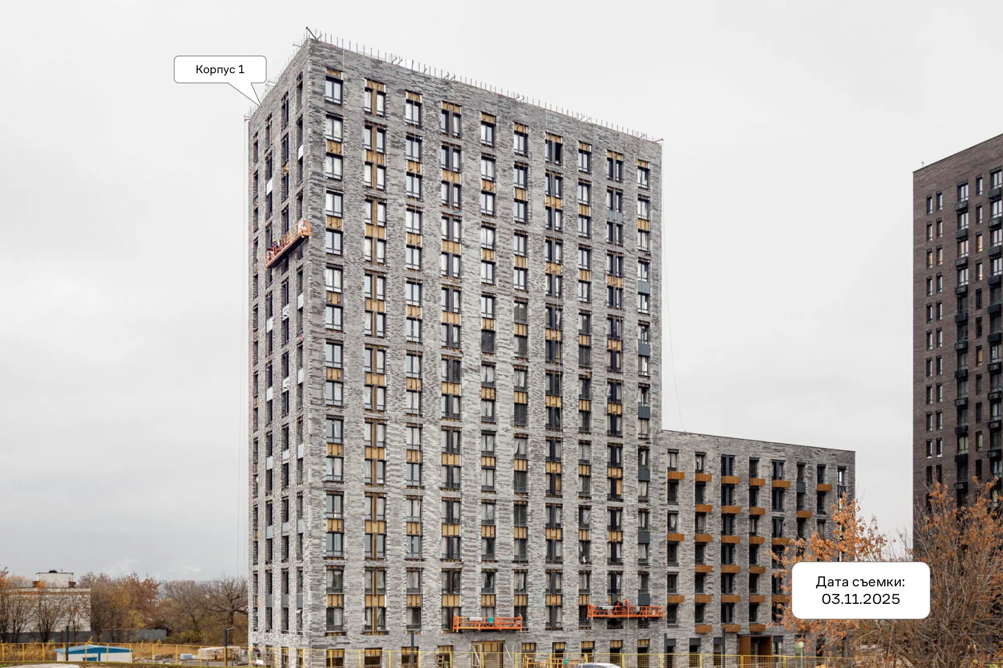 ЖК Графика на воде ход строительства