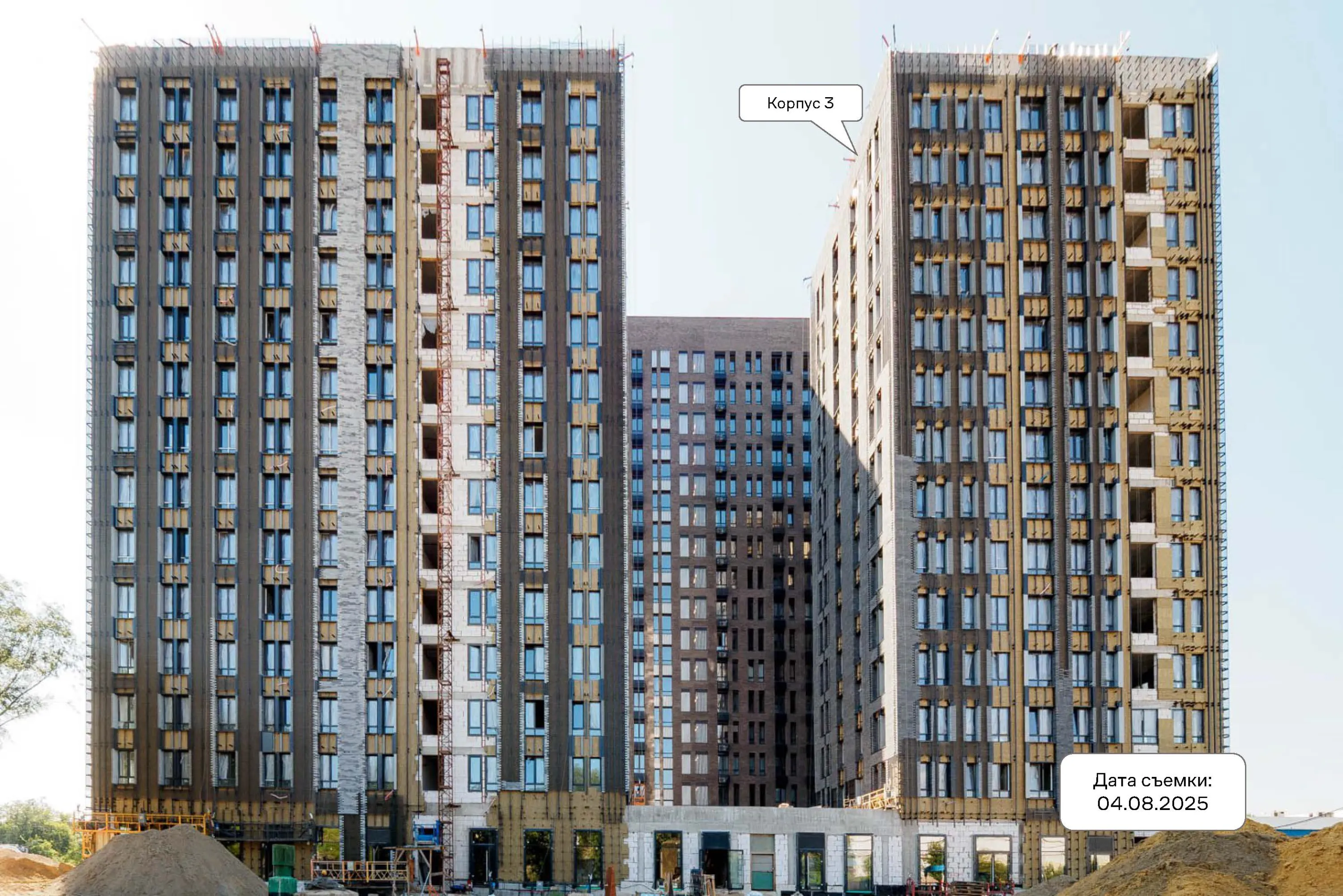 ЖК Графика на воде ход строительства