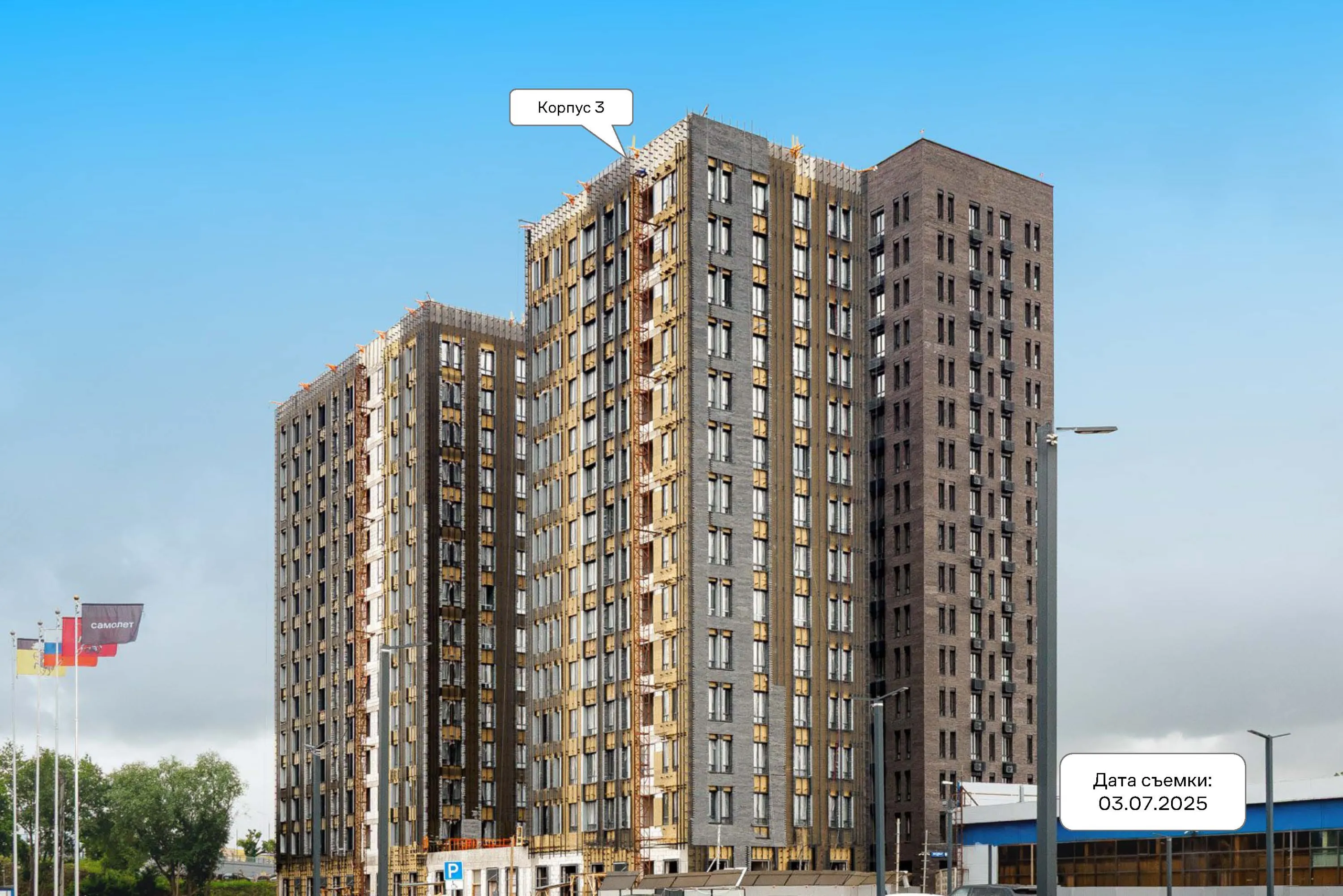 ЖК Графика на воде ход строительства