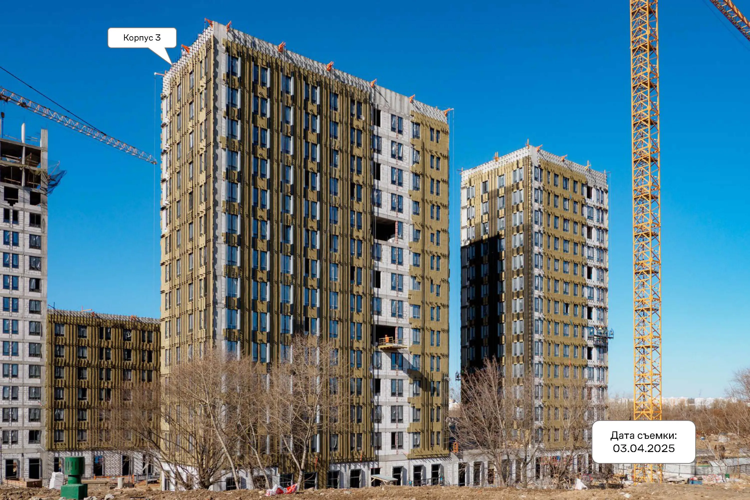 ЖК Графика на воде ход строительства