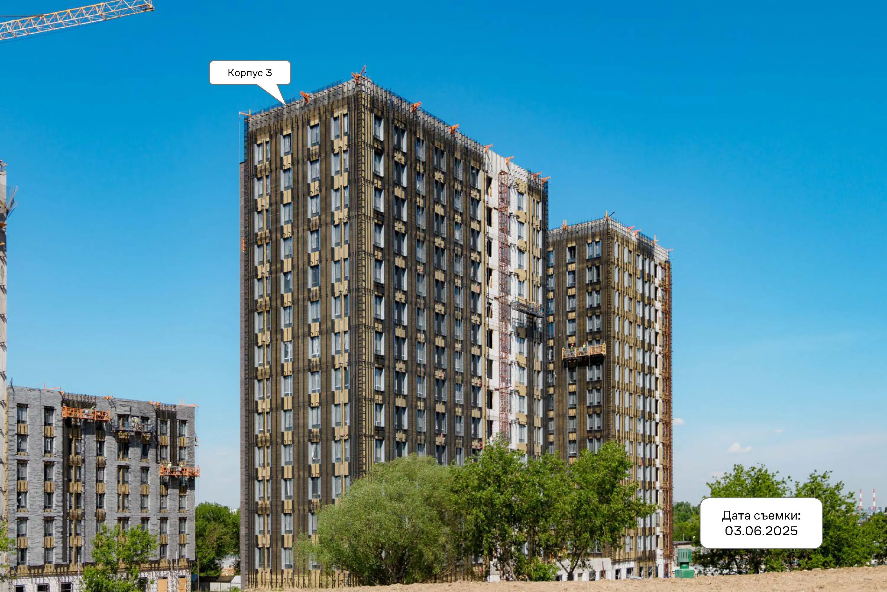 ЖК Графика на воде ход строительства