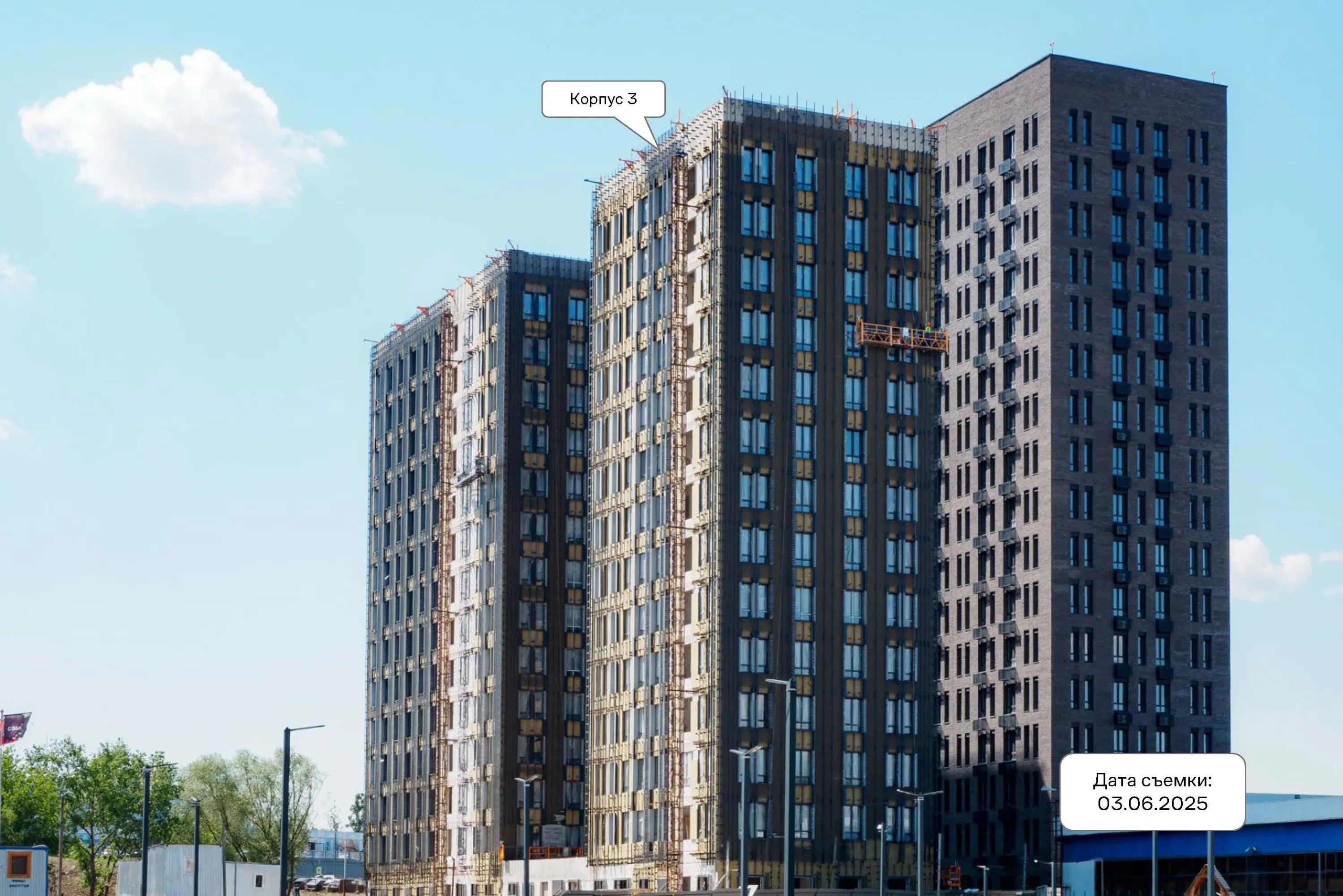 ЖК Графика на воде ход строительства