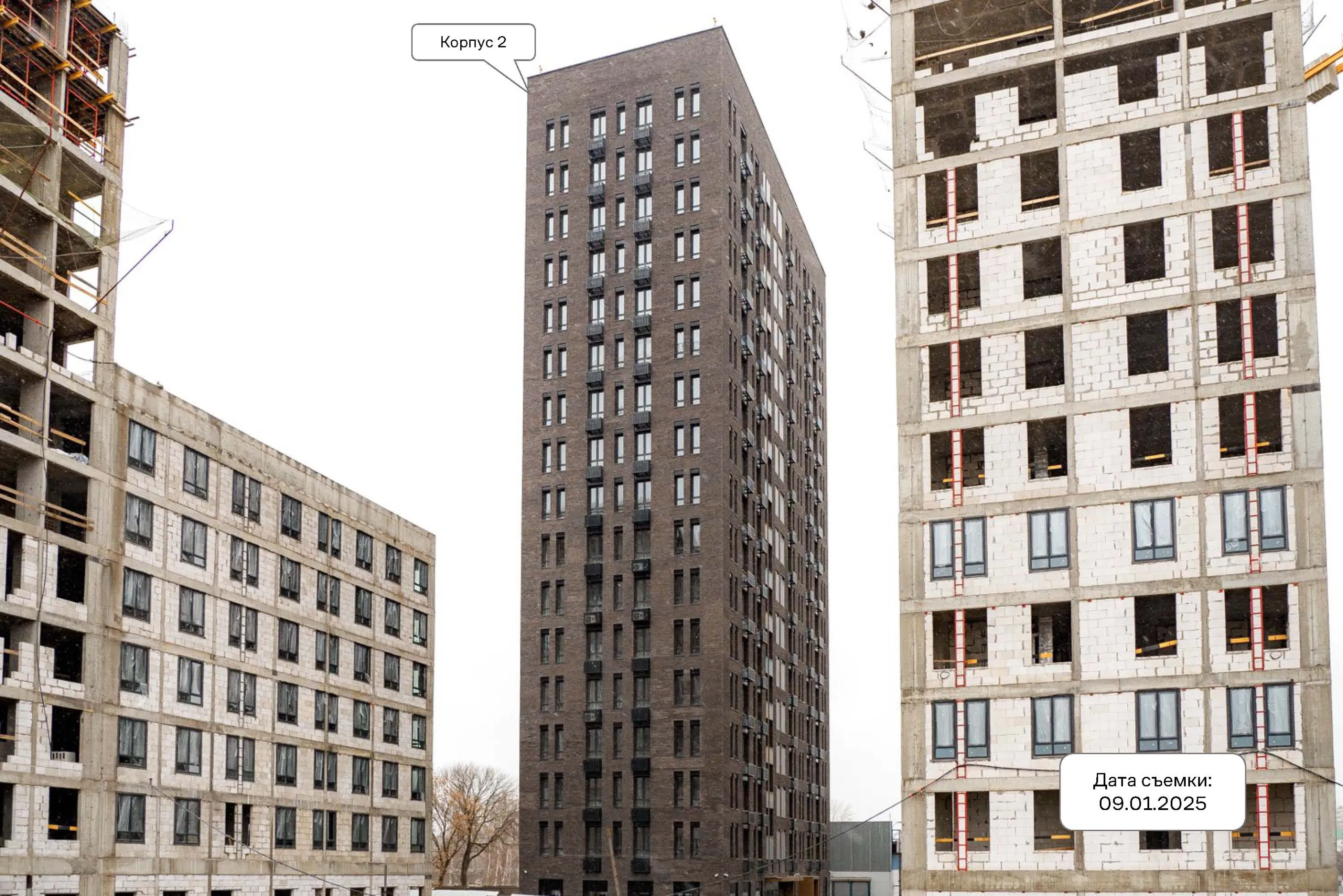 ЖК Графика на воде ход строительства