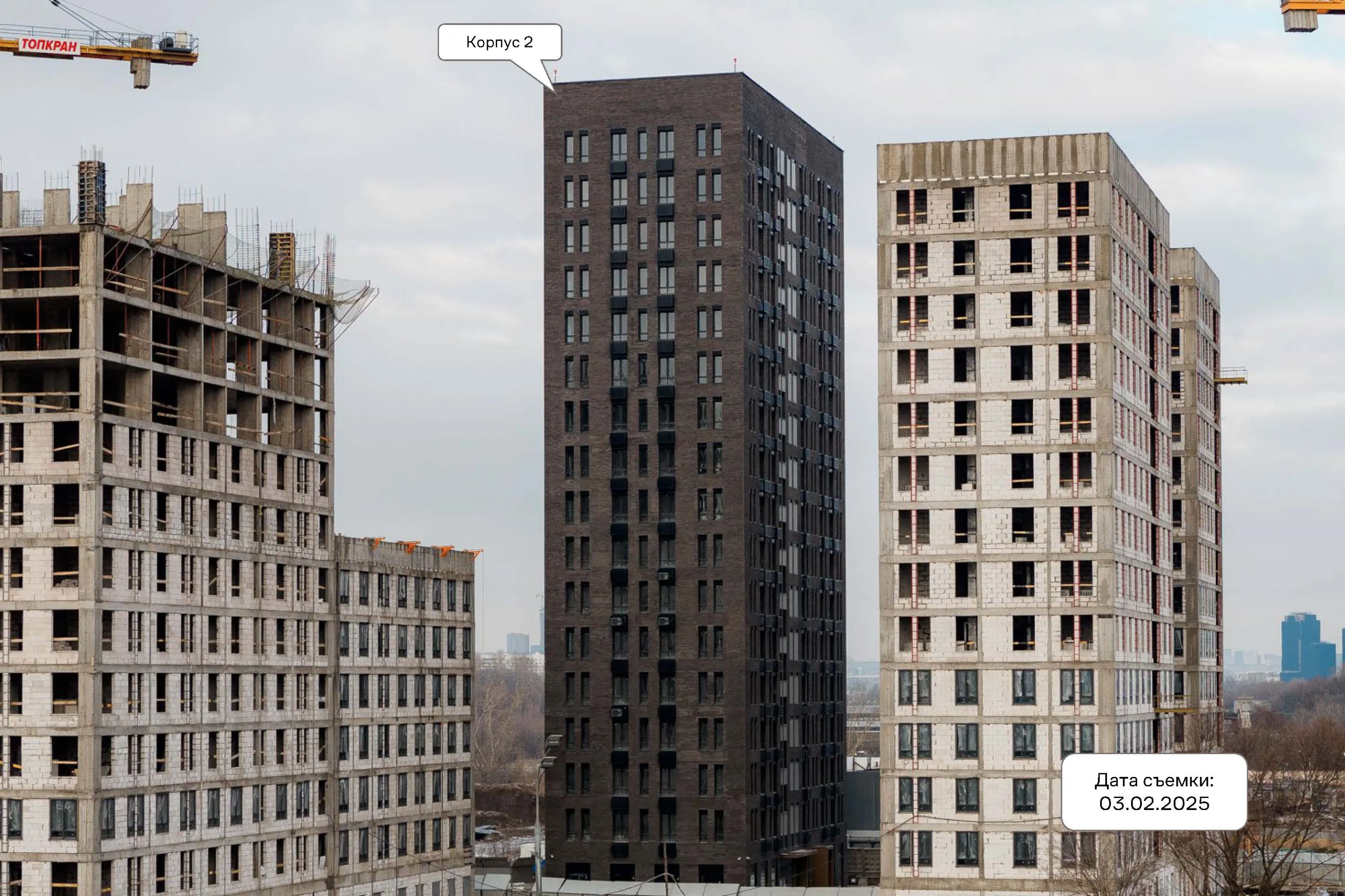 ЖК Графика на воде ход строительства