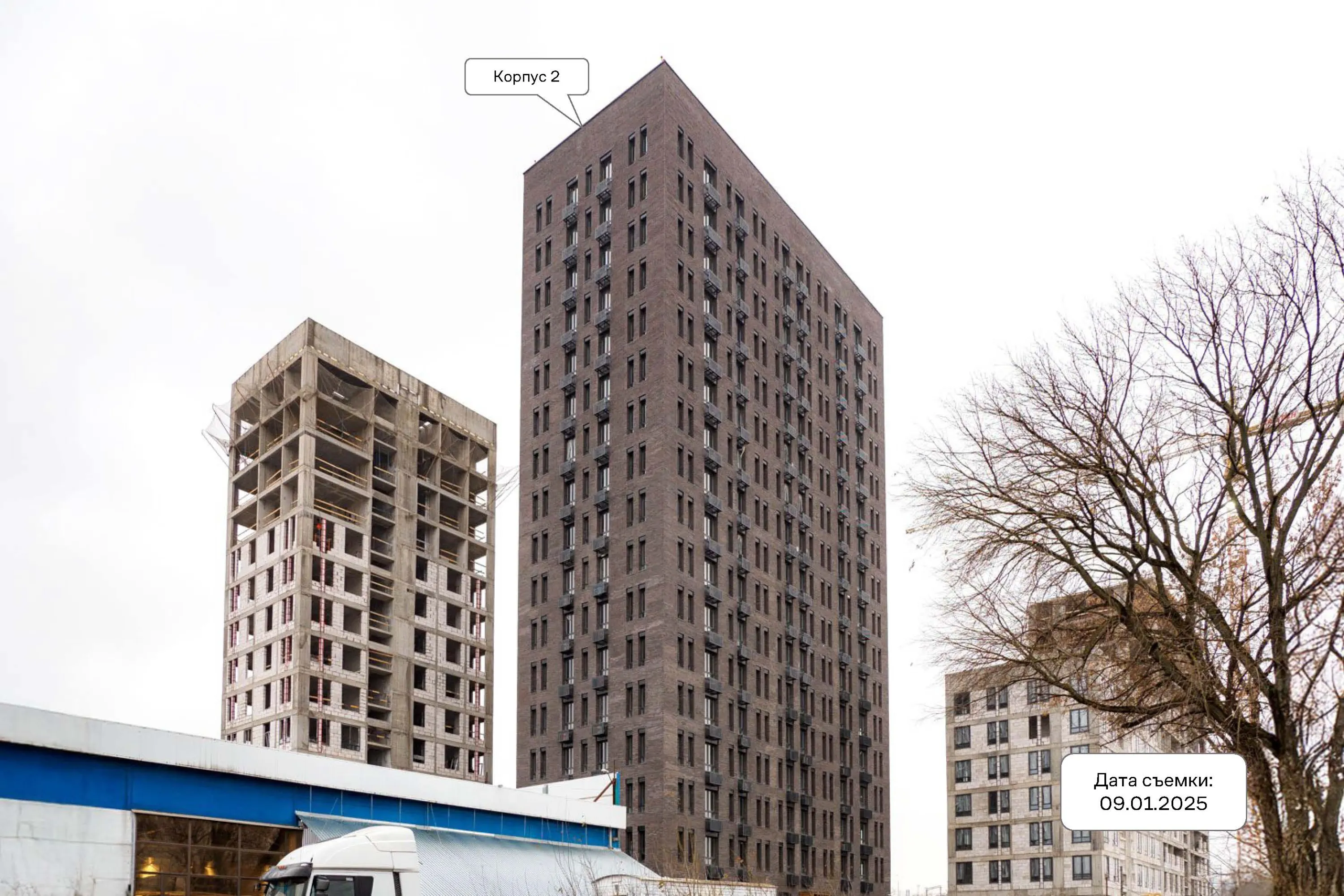 ЖК Графика на воде ход строительства