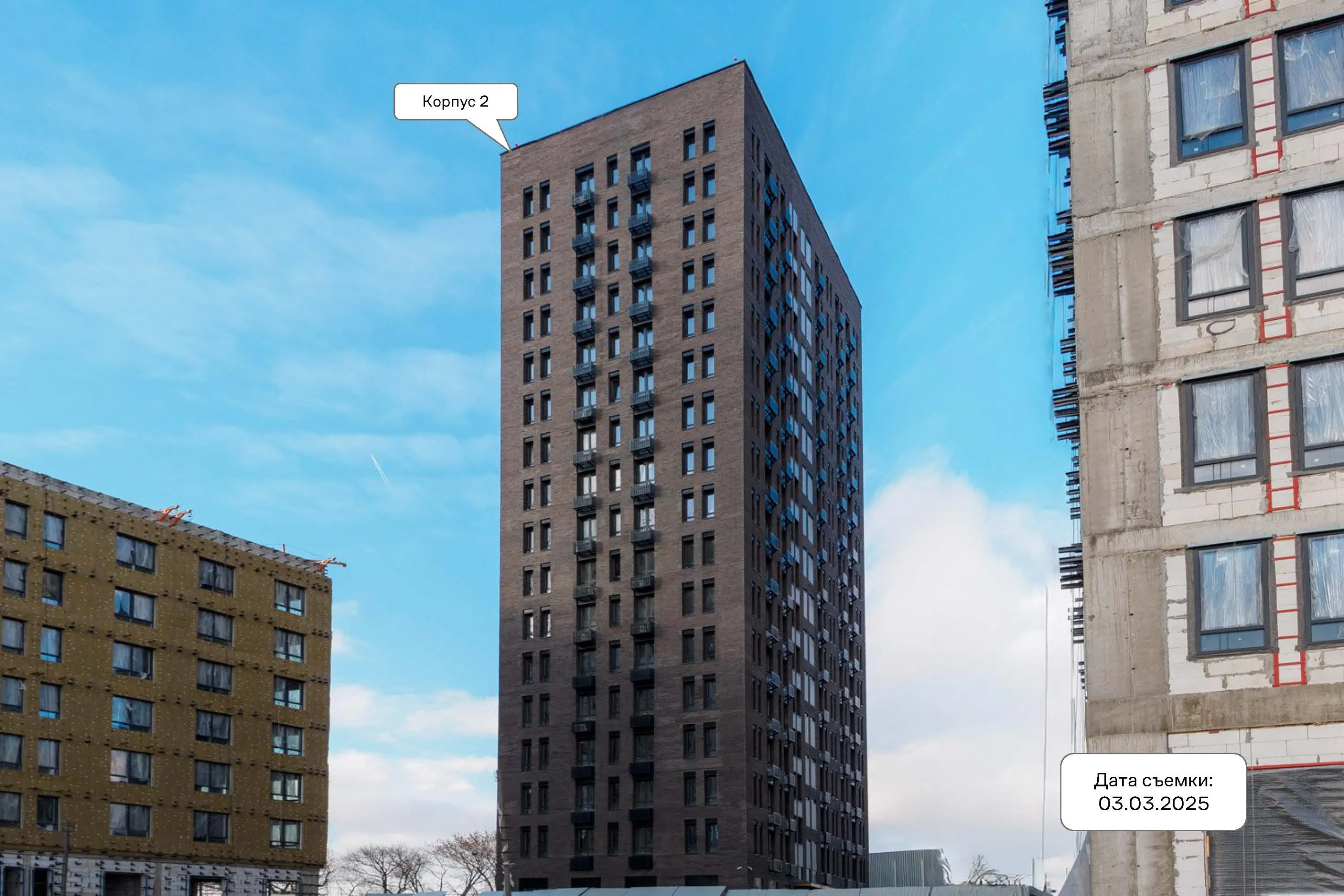 ЖК Графика на воде ход строительства