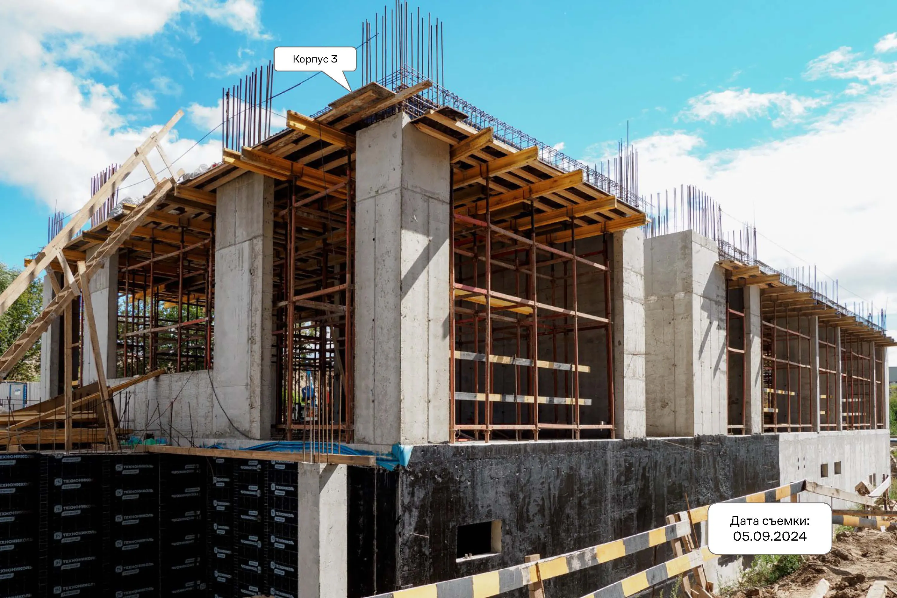 ЖК Графика на воде ход строительства