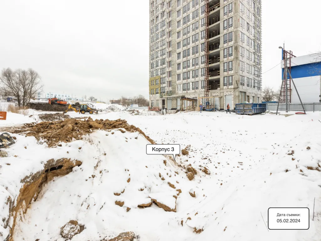 ЖК Графика на воде ход строительства