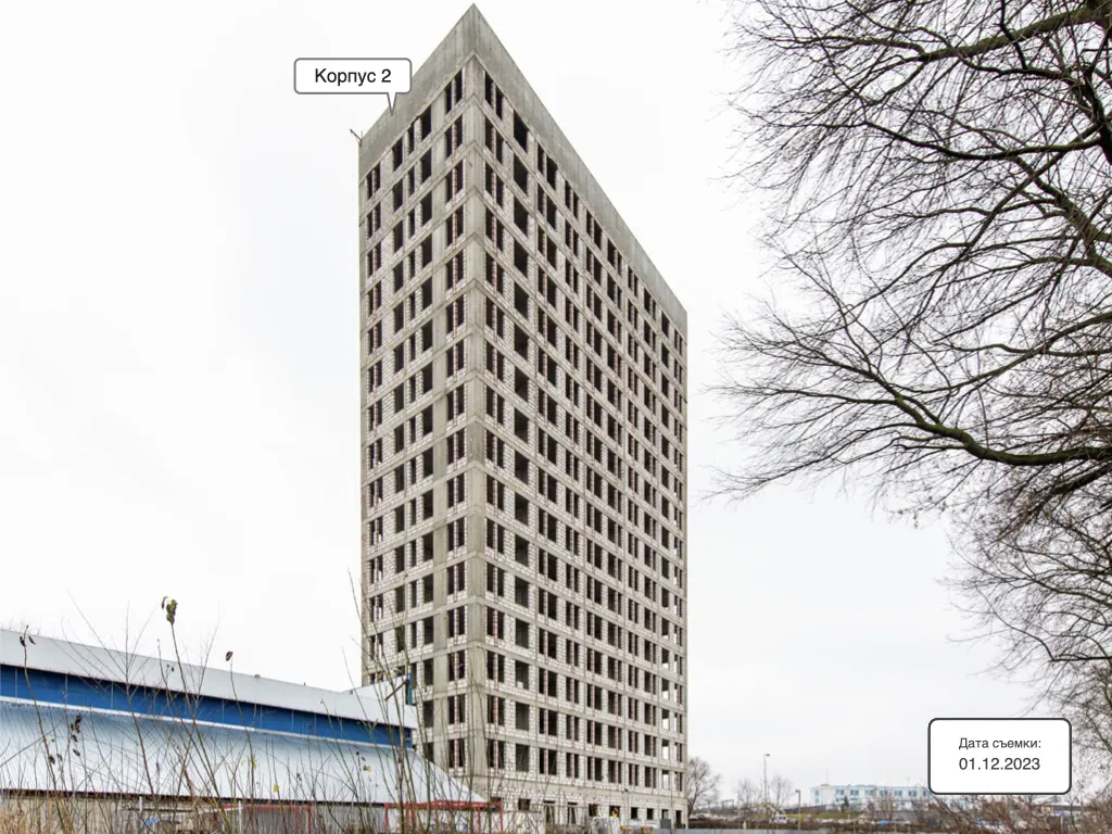 ЖК Графика на воде ход строительства