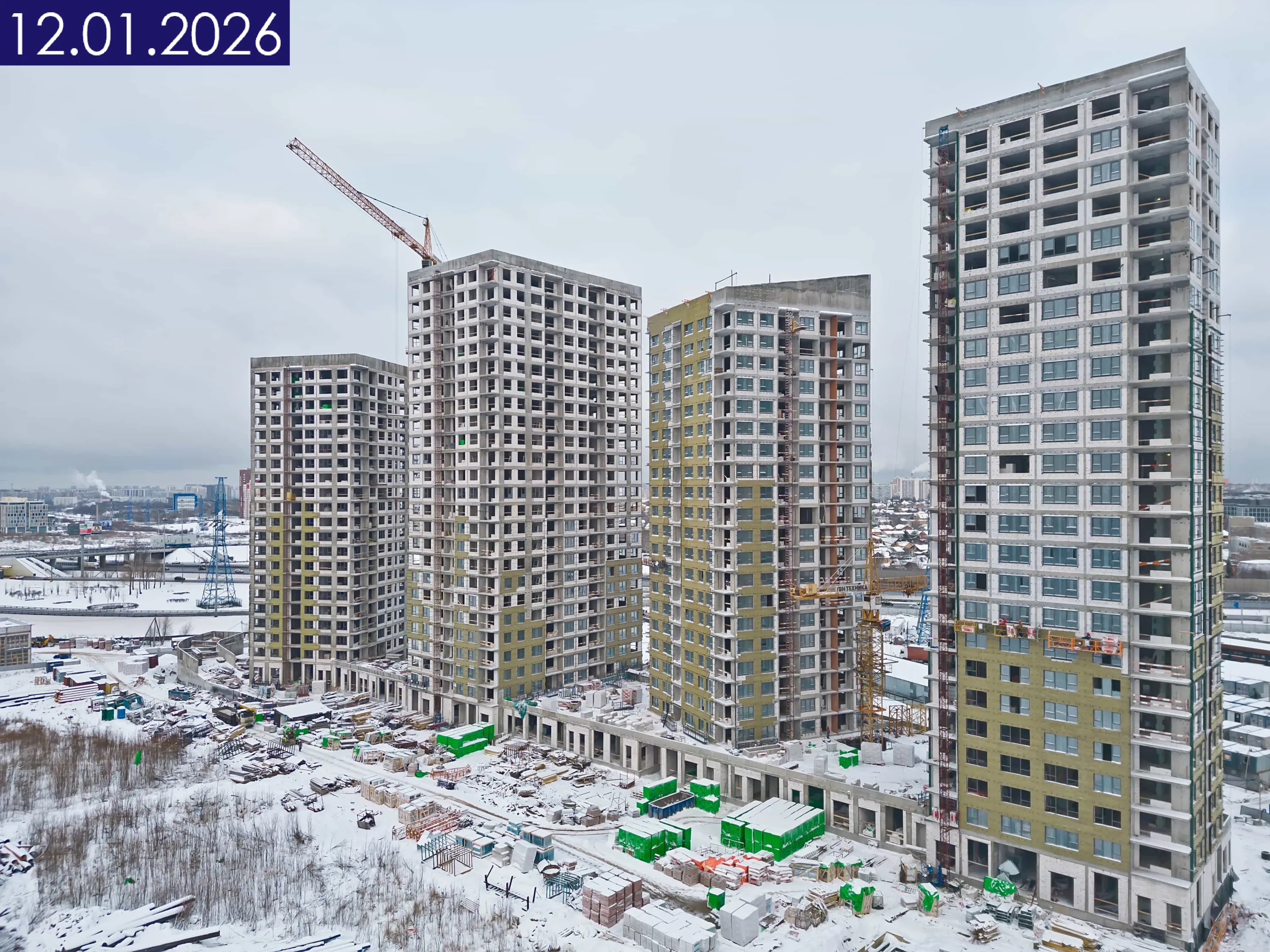 ЖК 1-й Саларьевский ход строительства