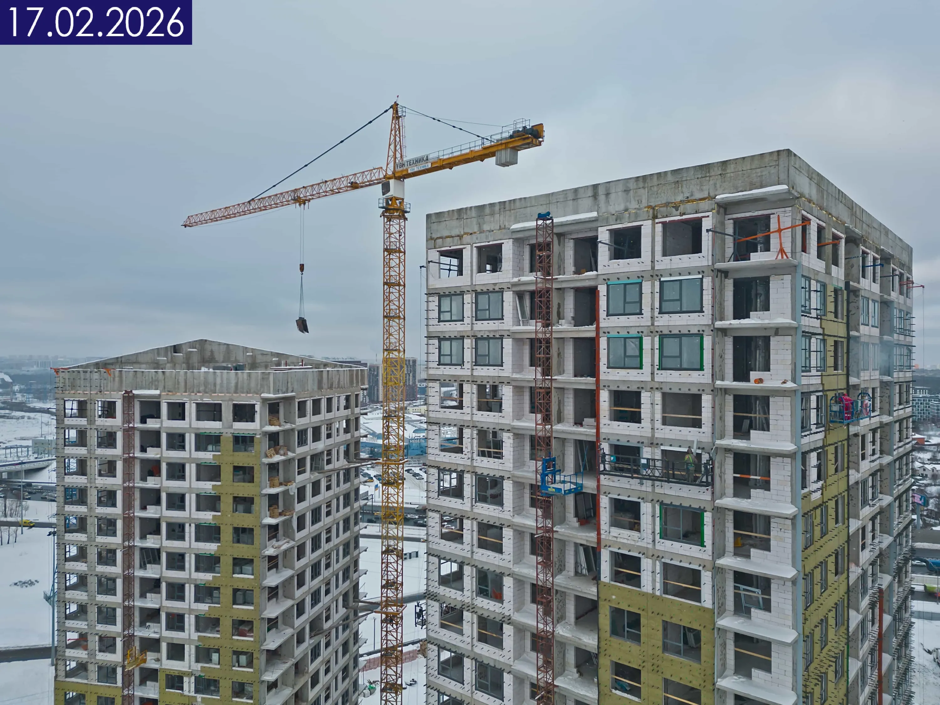 ЖК 1-й Саларьевский ход строительства