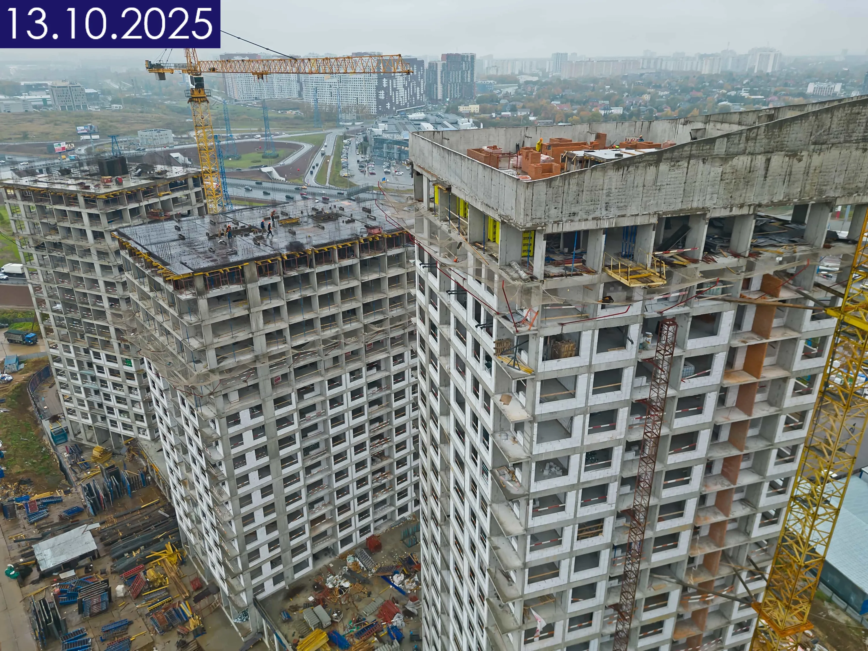 ЖК 1-й Саларьевский ход строительства