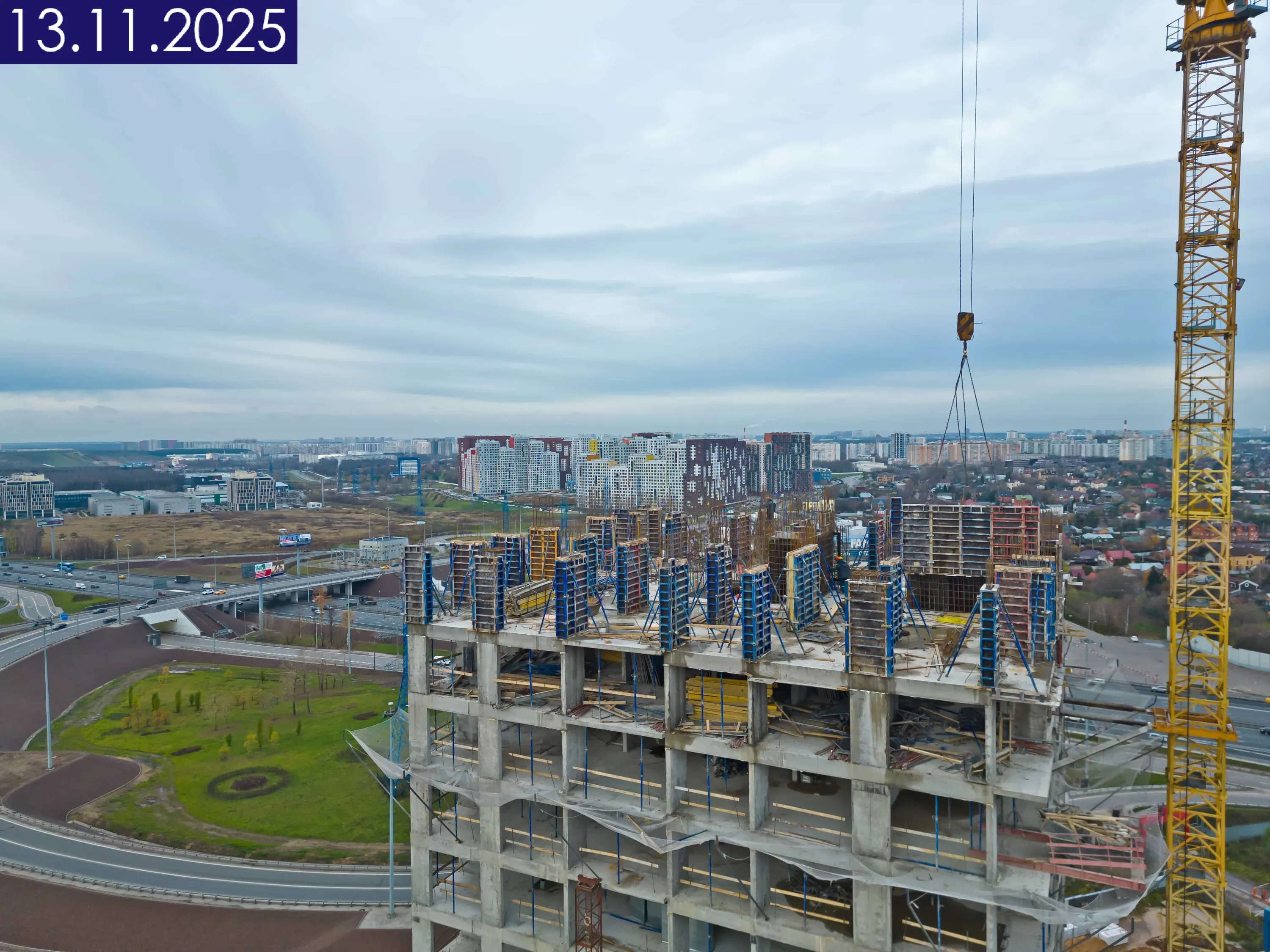 ЖК 1-й Саларьевский ход строительства