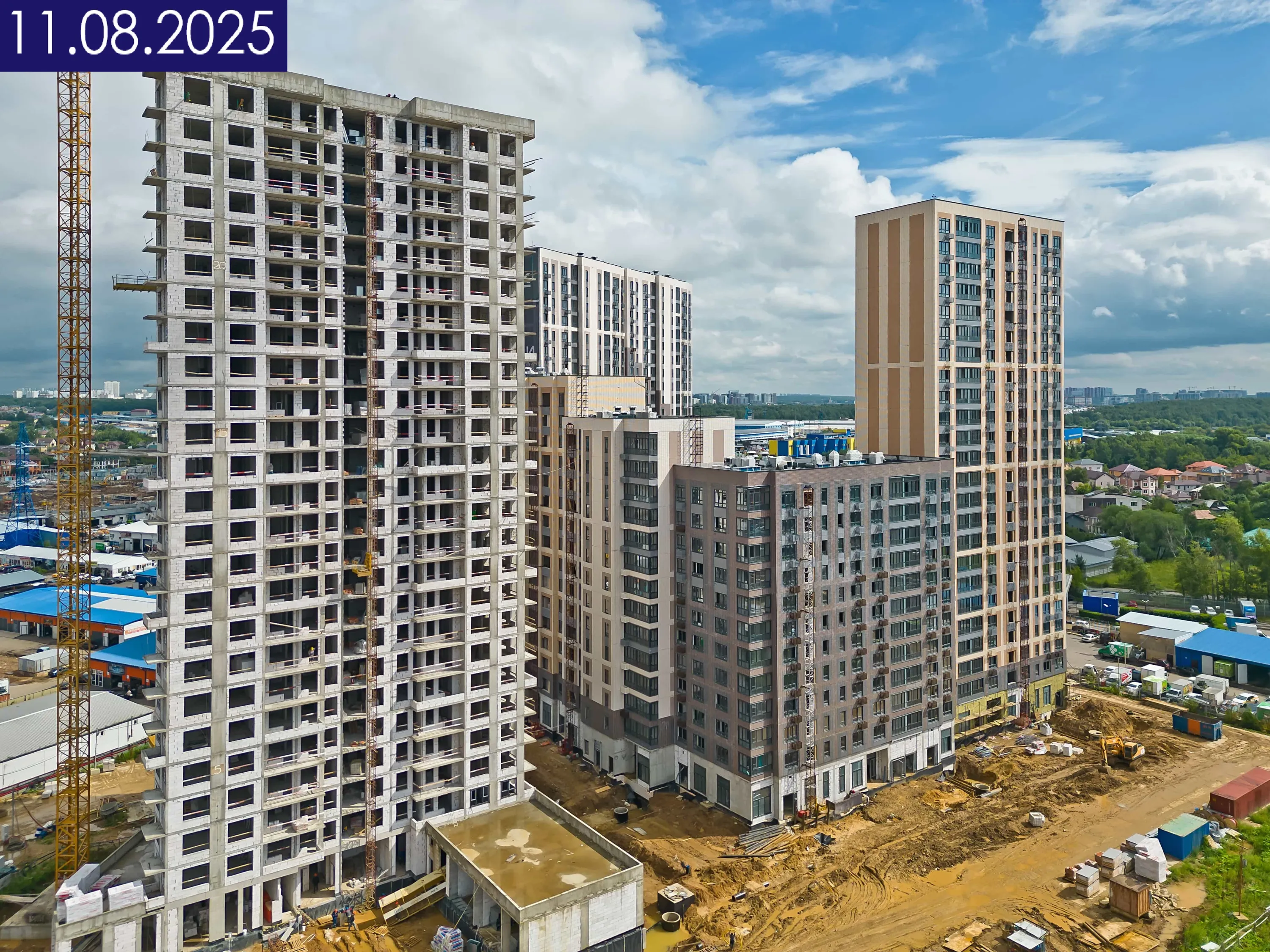 ЖК 1-й Саларьевский ход строительства