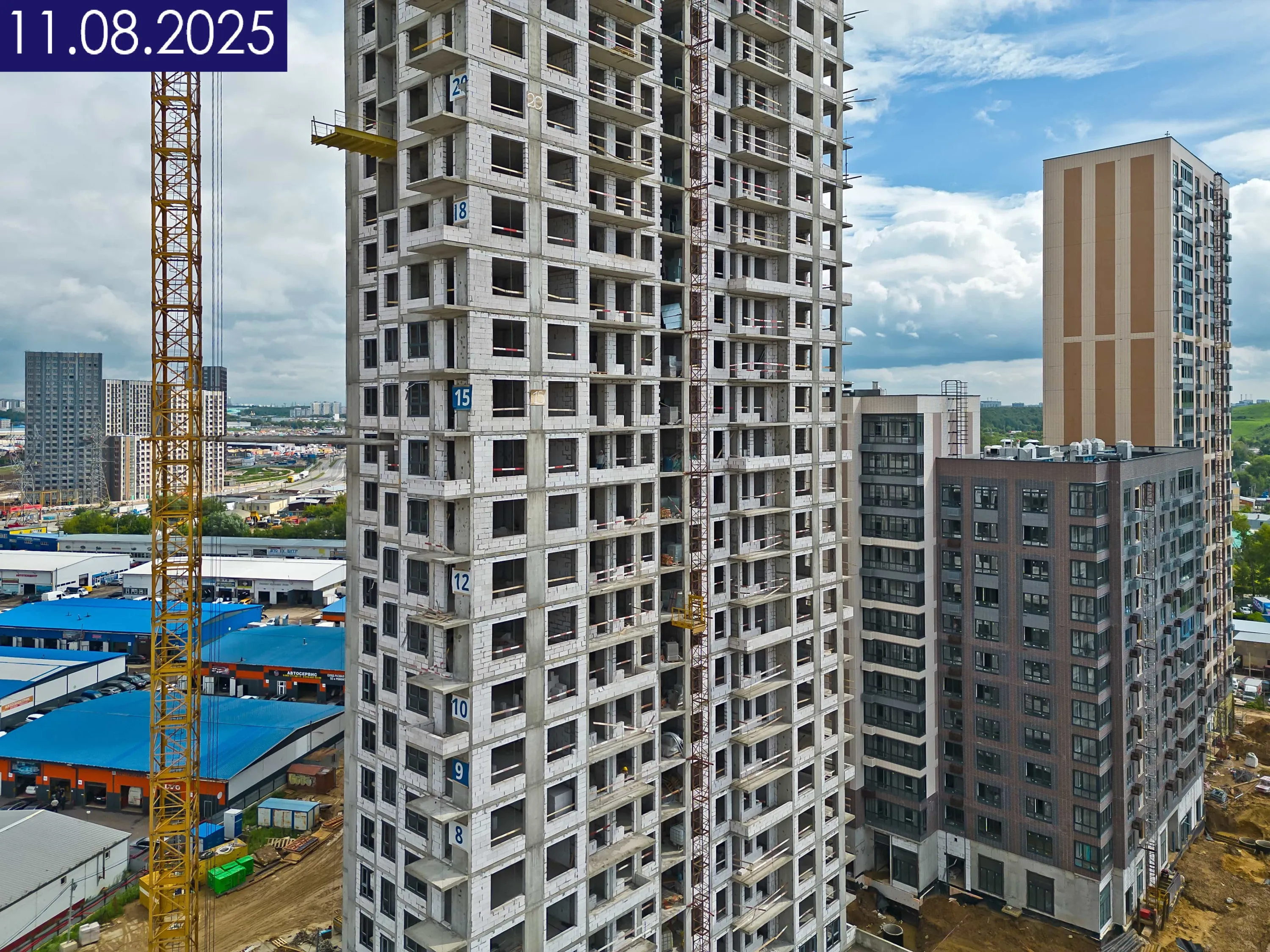 ЖК 1-й Саларьевский ход строительства