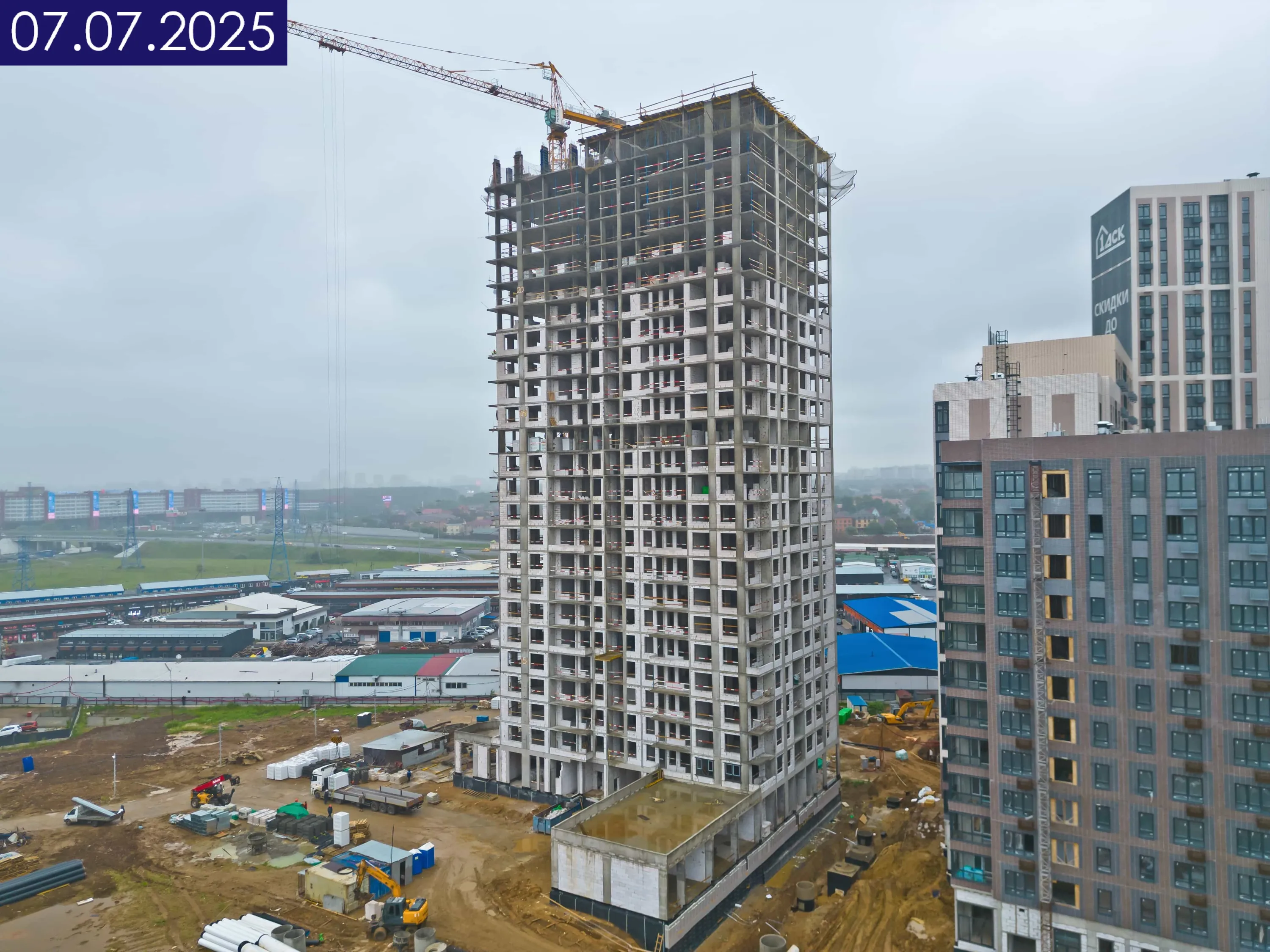 ЖК 1-й Саларьевский ход строительства