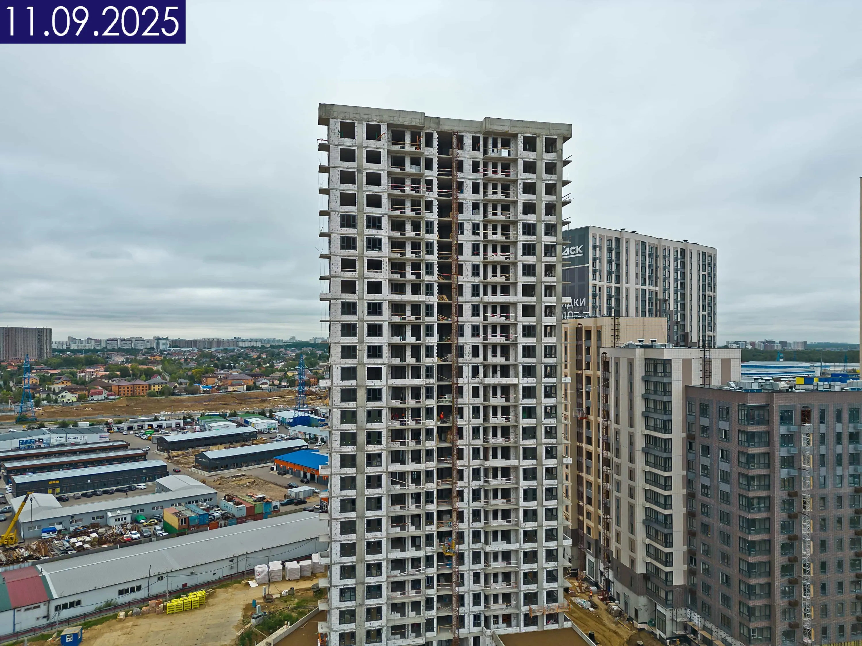 ЖК 1-й Саларьевский ход строительства
