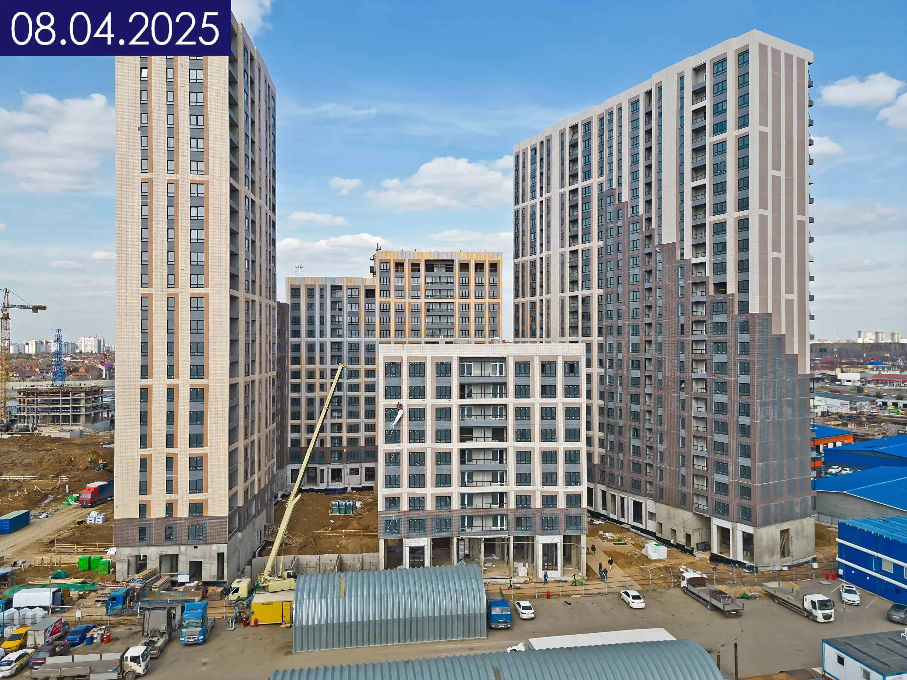 ЖК 1-й Саларьевский ход строительства