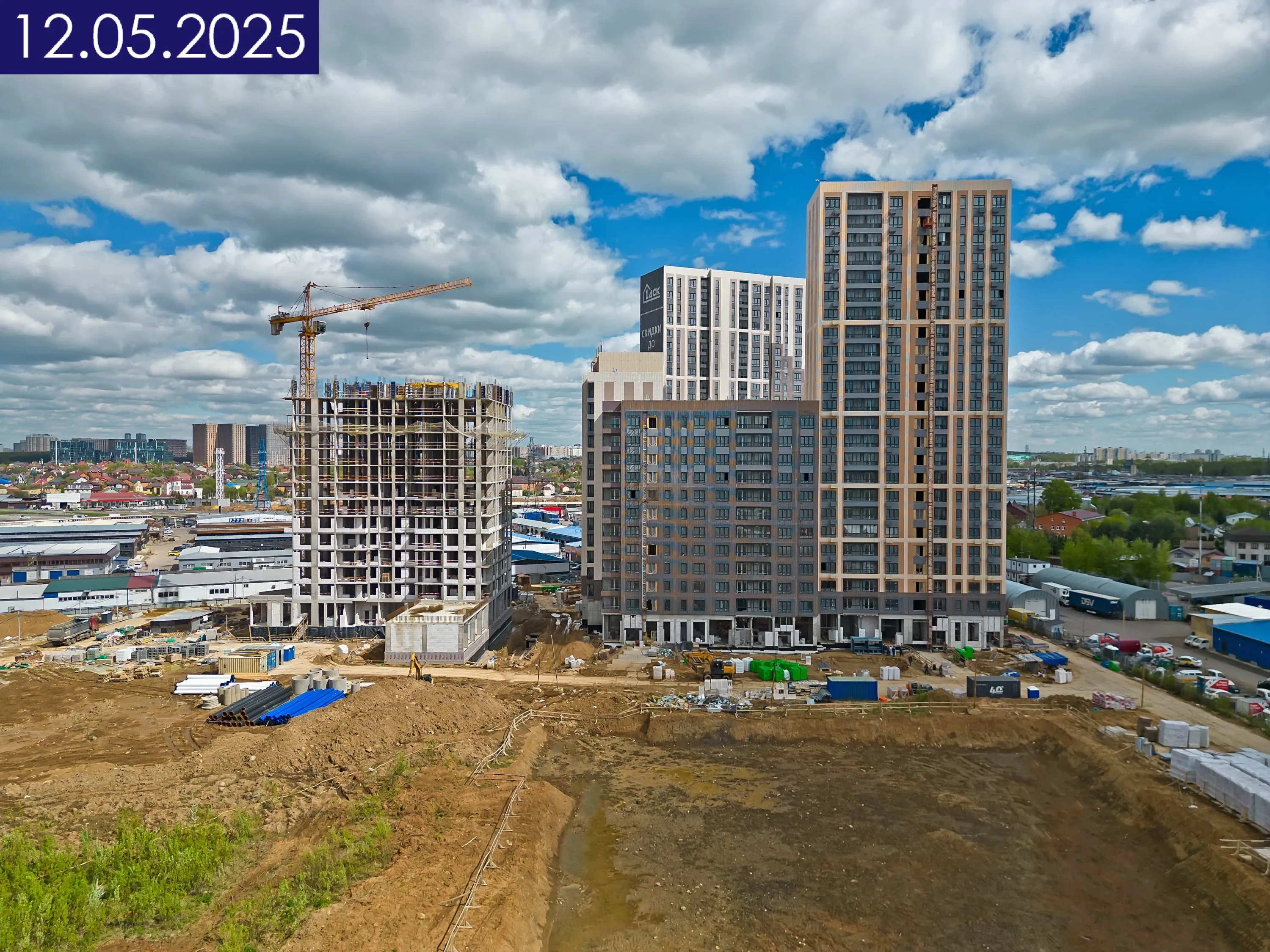 ЖК 1-й Саларьевский ход строительства