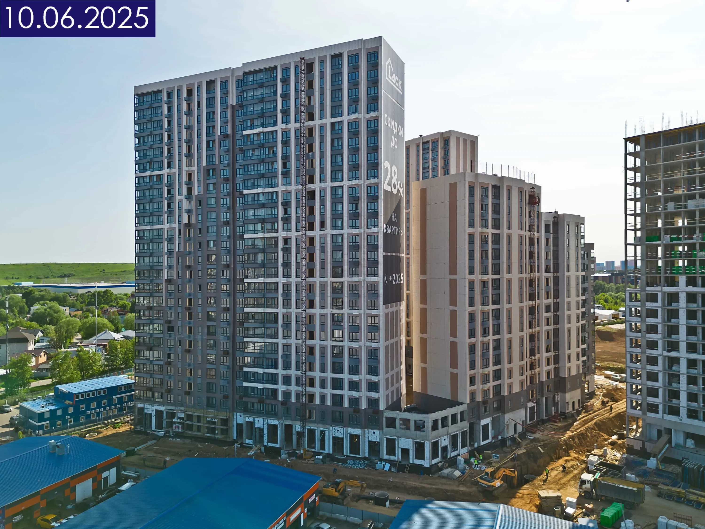 ЖК 1-й Саларьевский ход строительства