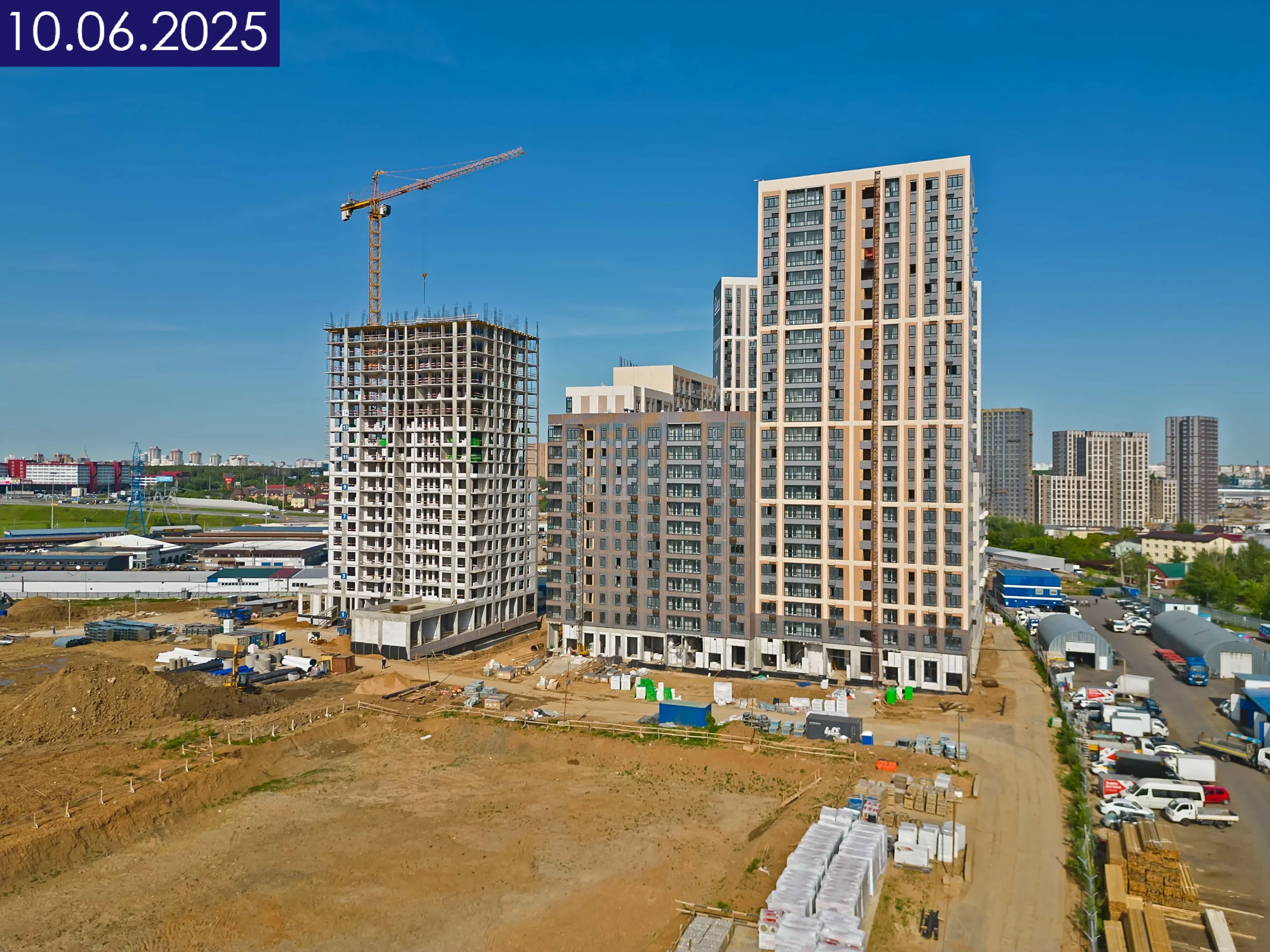 ЖК 1-й Саларьевский ход строительства