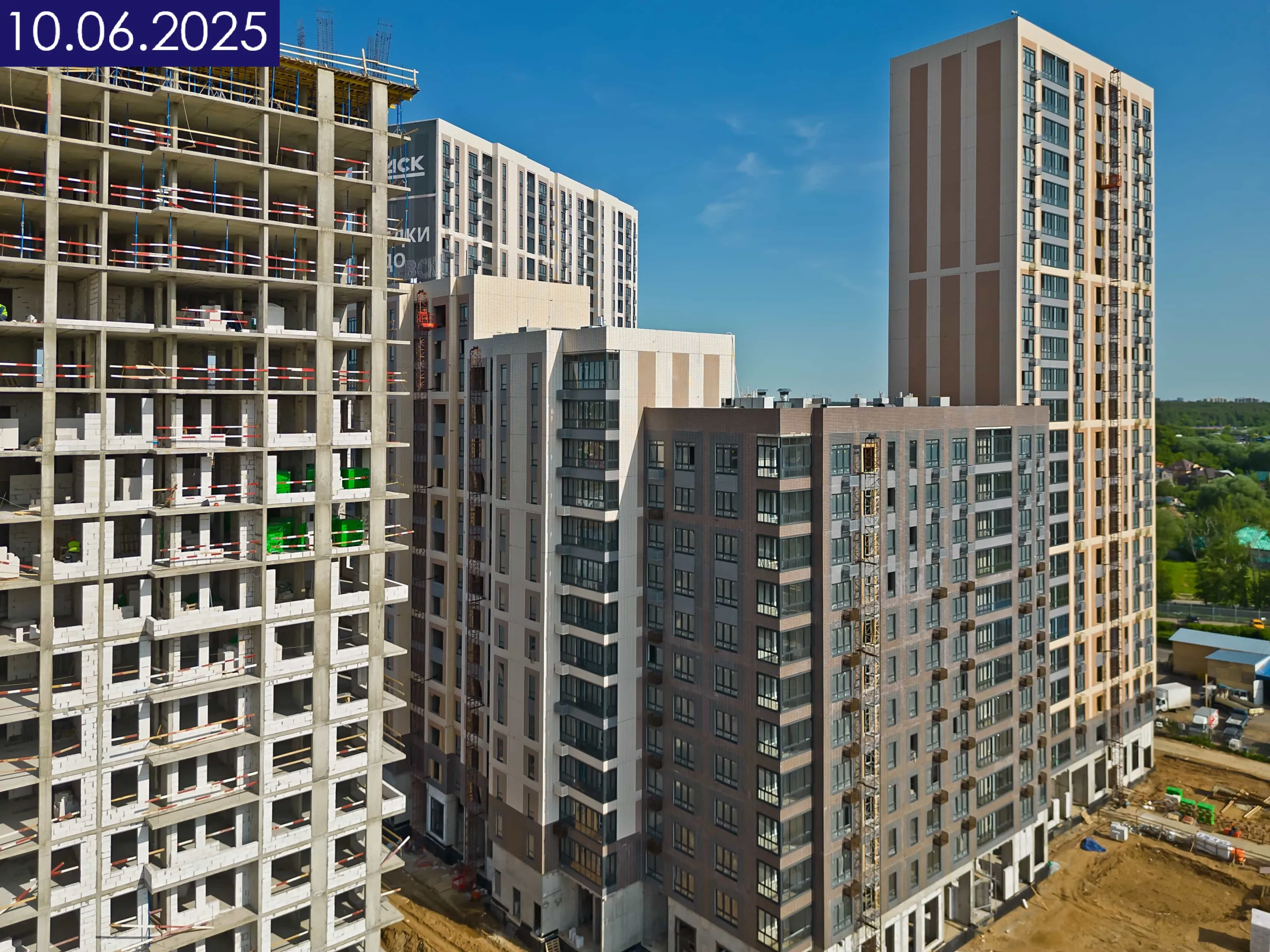 ЖК 1-й Саларьевский ход строительства