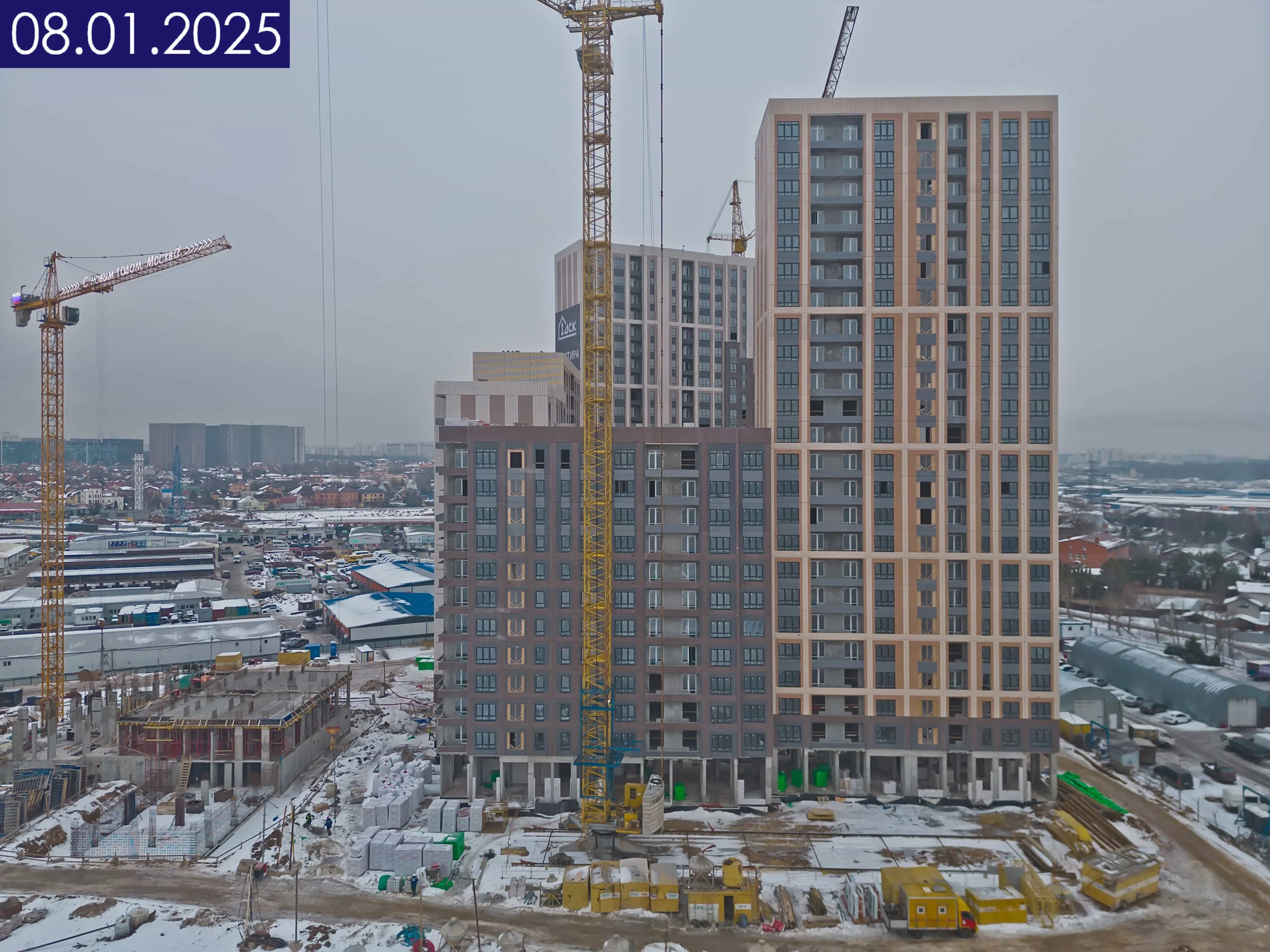 ЖК 1-й Саларьевский ход строительства