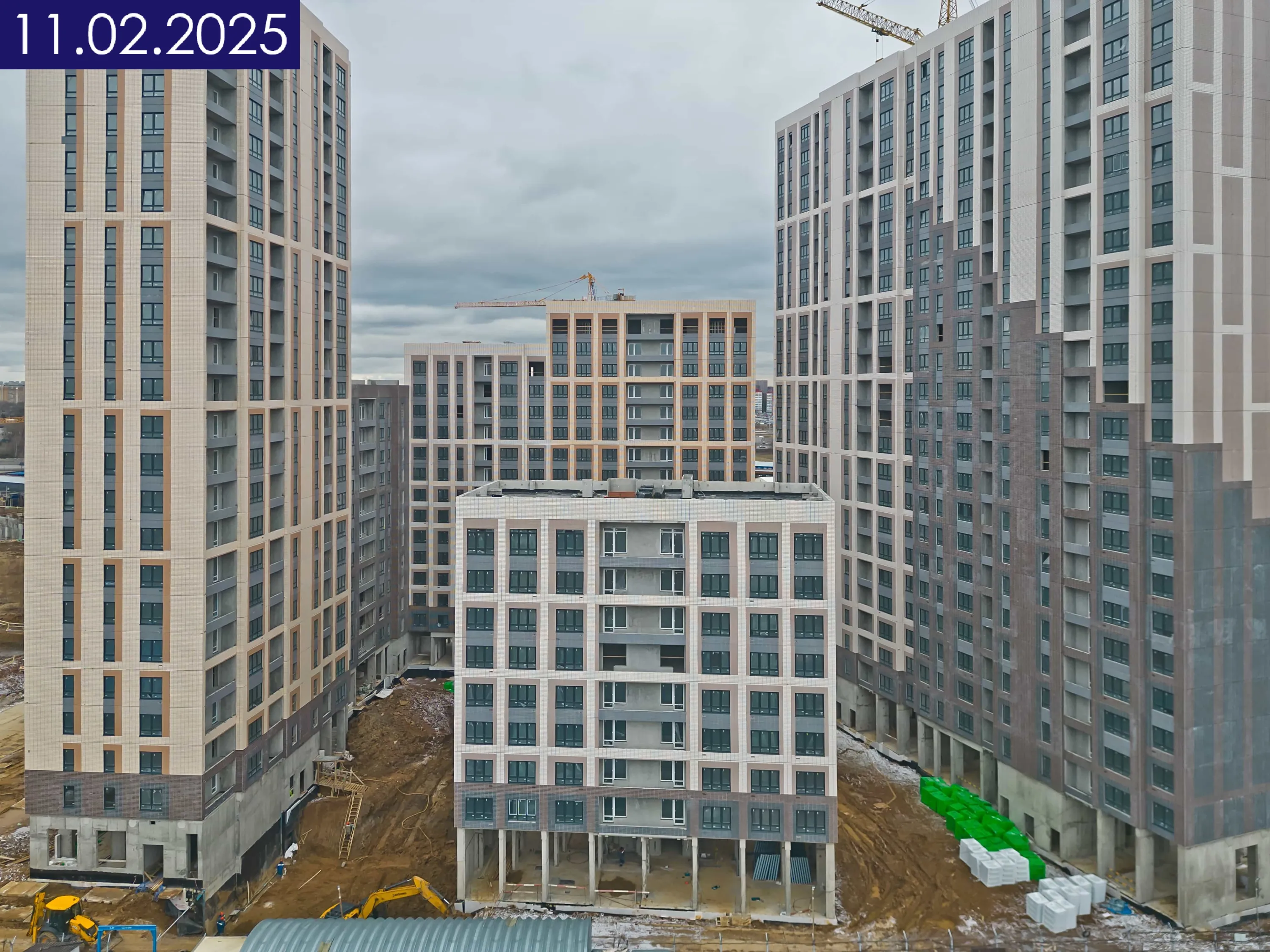 ЖК 1-й Саларьевский ход строительства