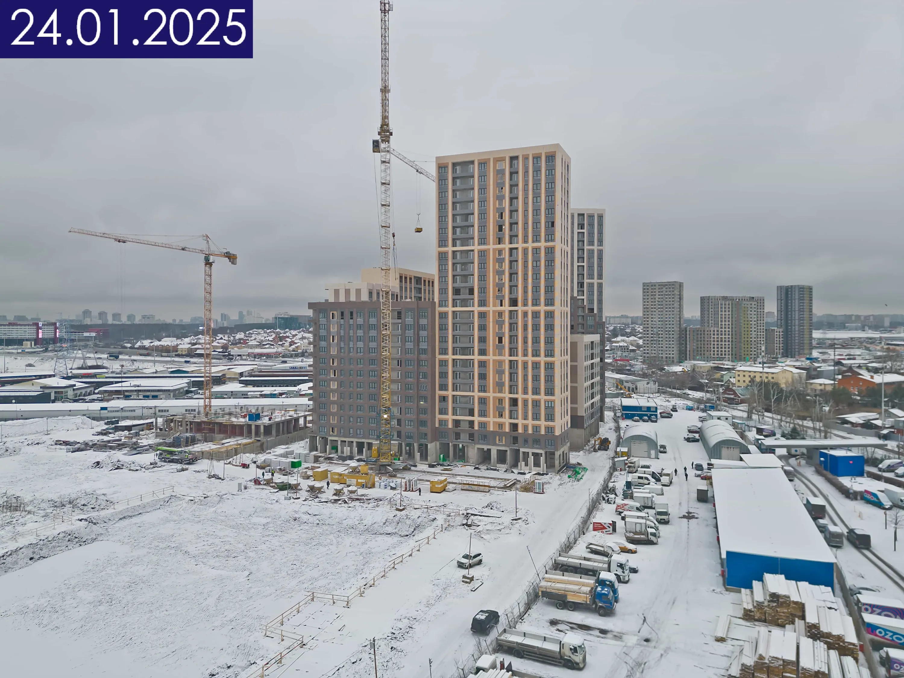 ЖК 1-й Саларьевский ход строительства