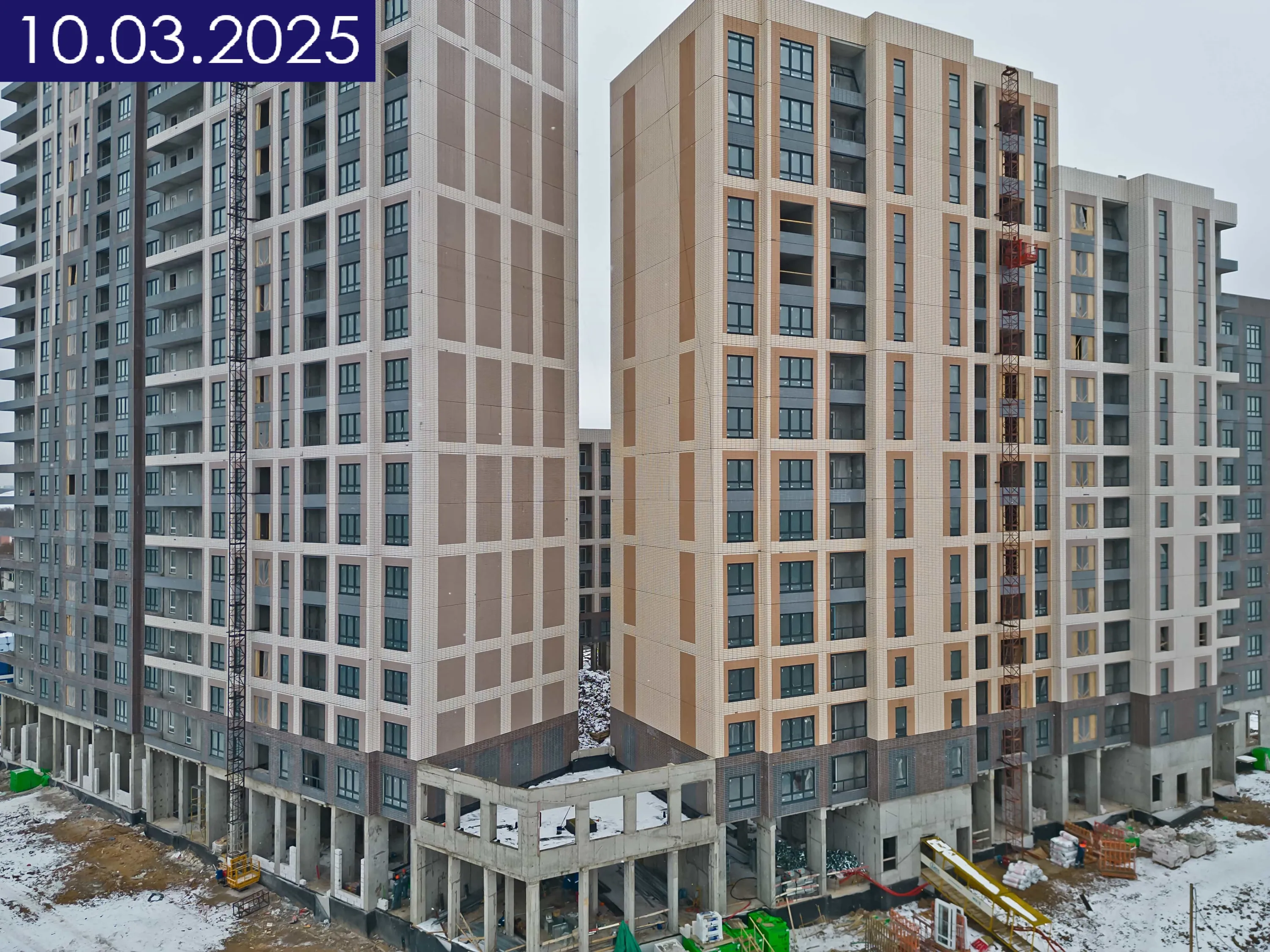 ЖК 1-й Саларьевский ход строительства