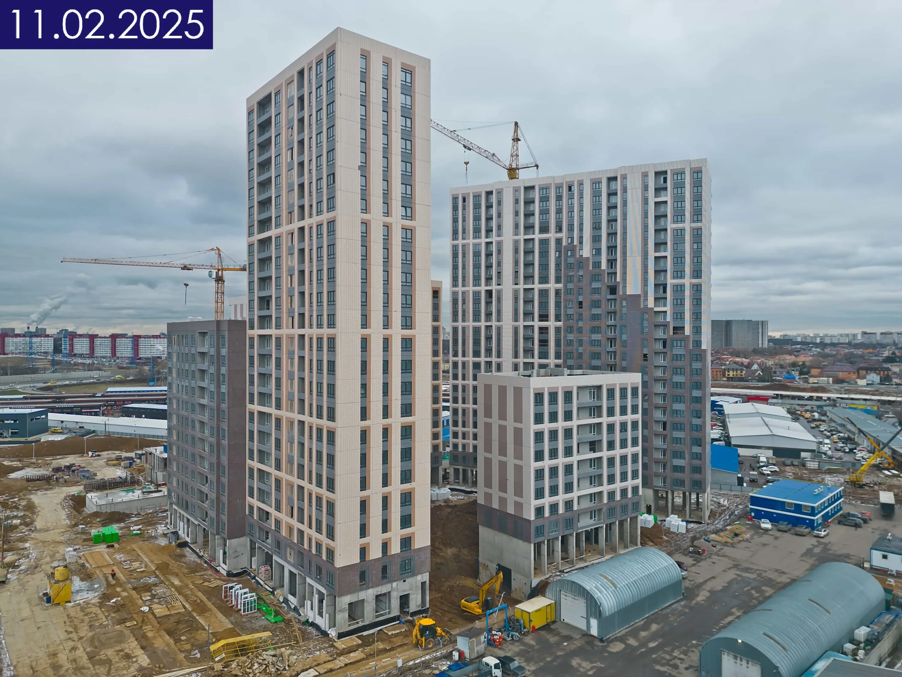 ЖК 1-й Саларьевский ход строительства
