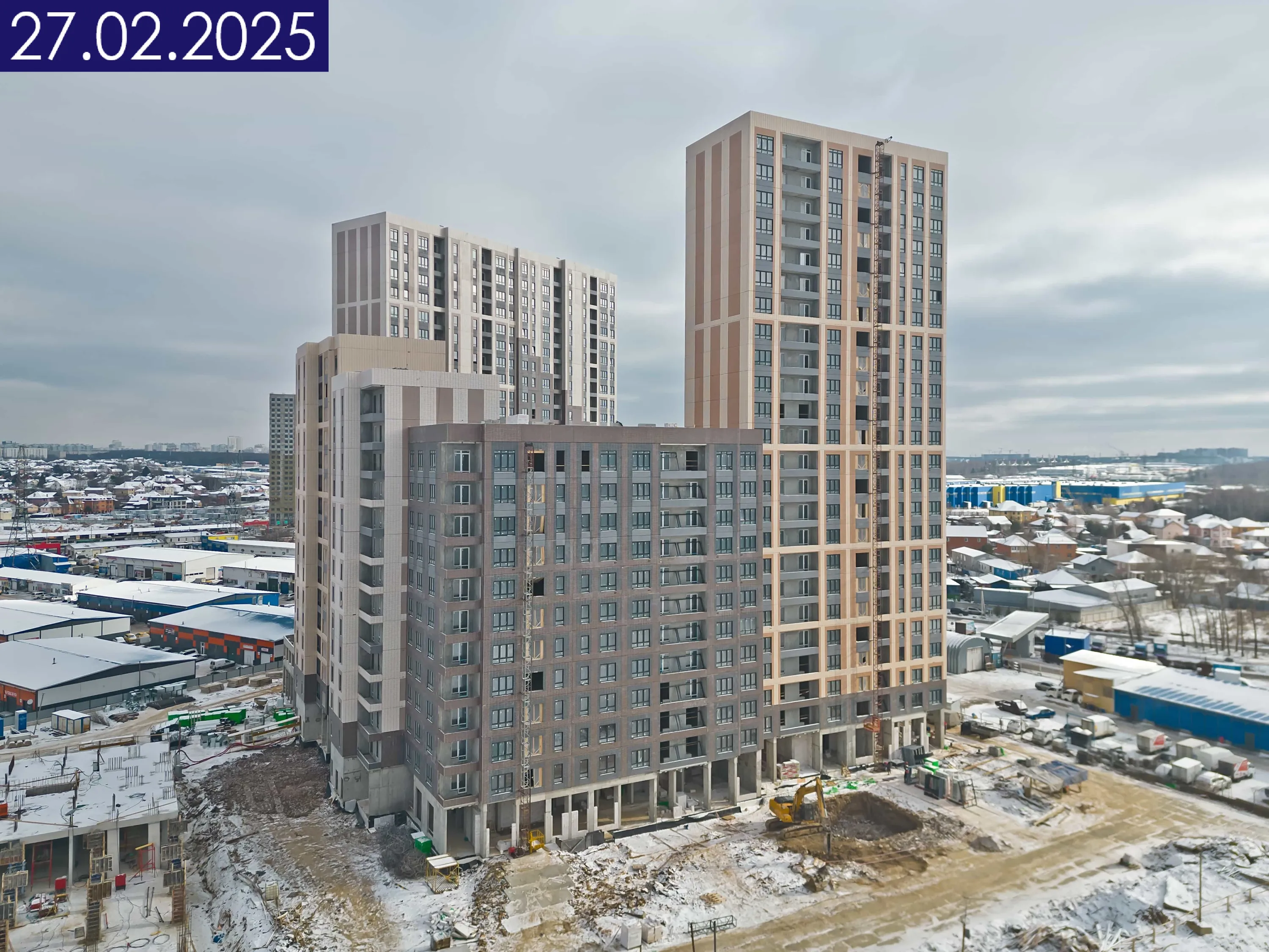 ЖК 1-й Саларьевский ход строительства