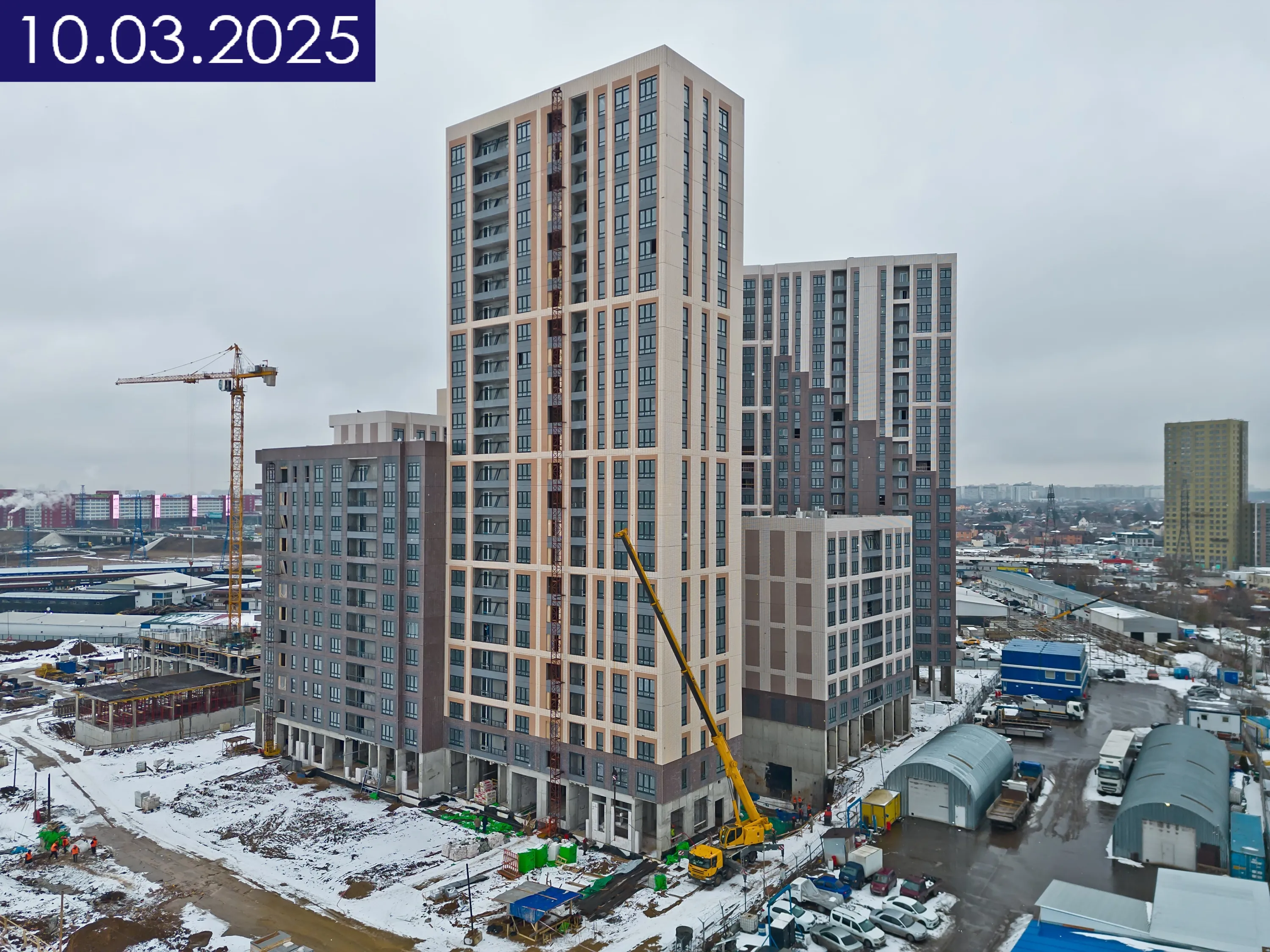 ЖК 1-й Саларьевский ход строительства