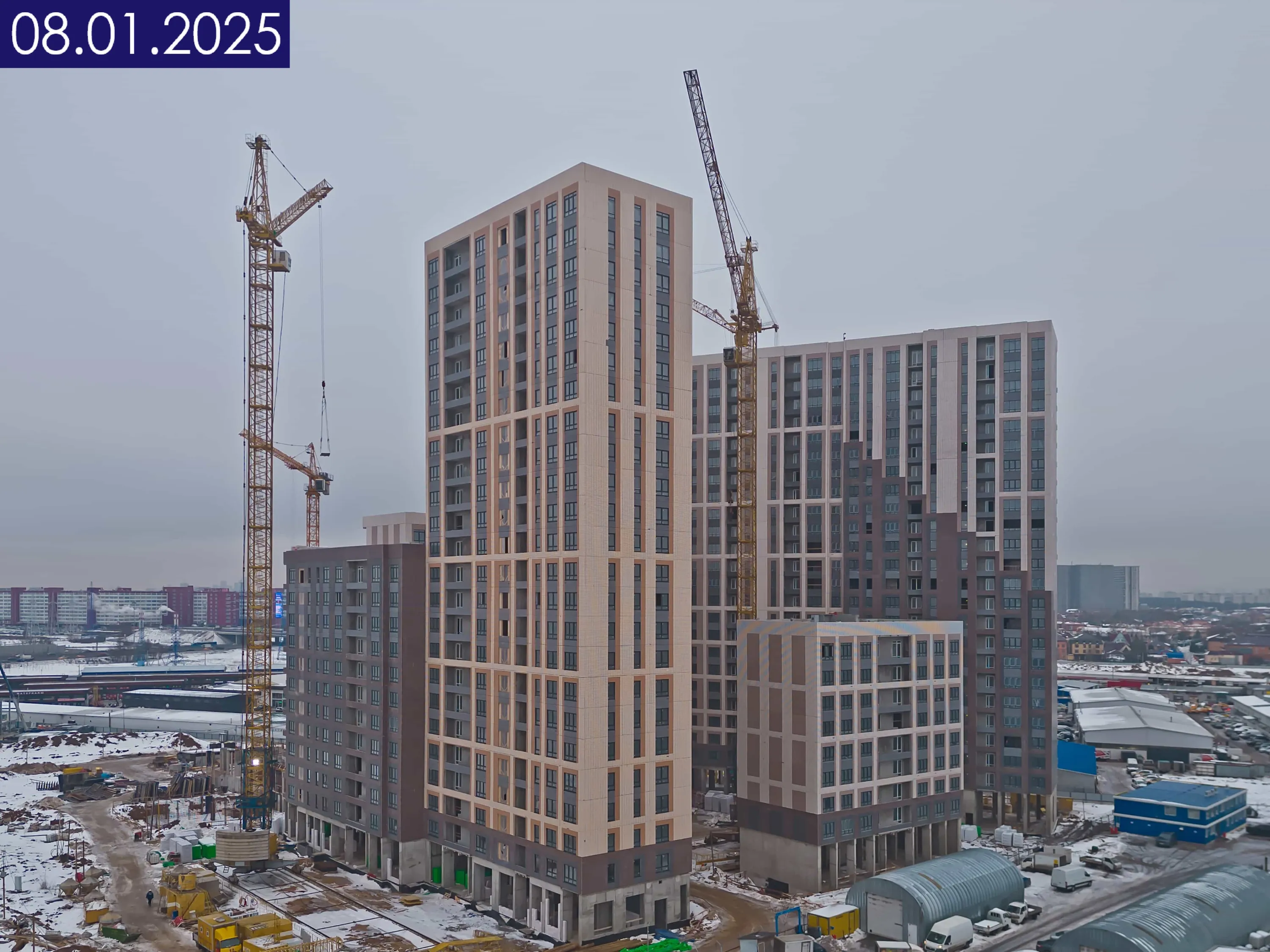 ЖК 1-й Саларьевский ход строительства