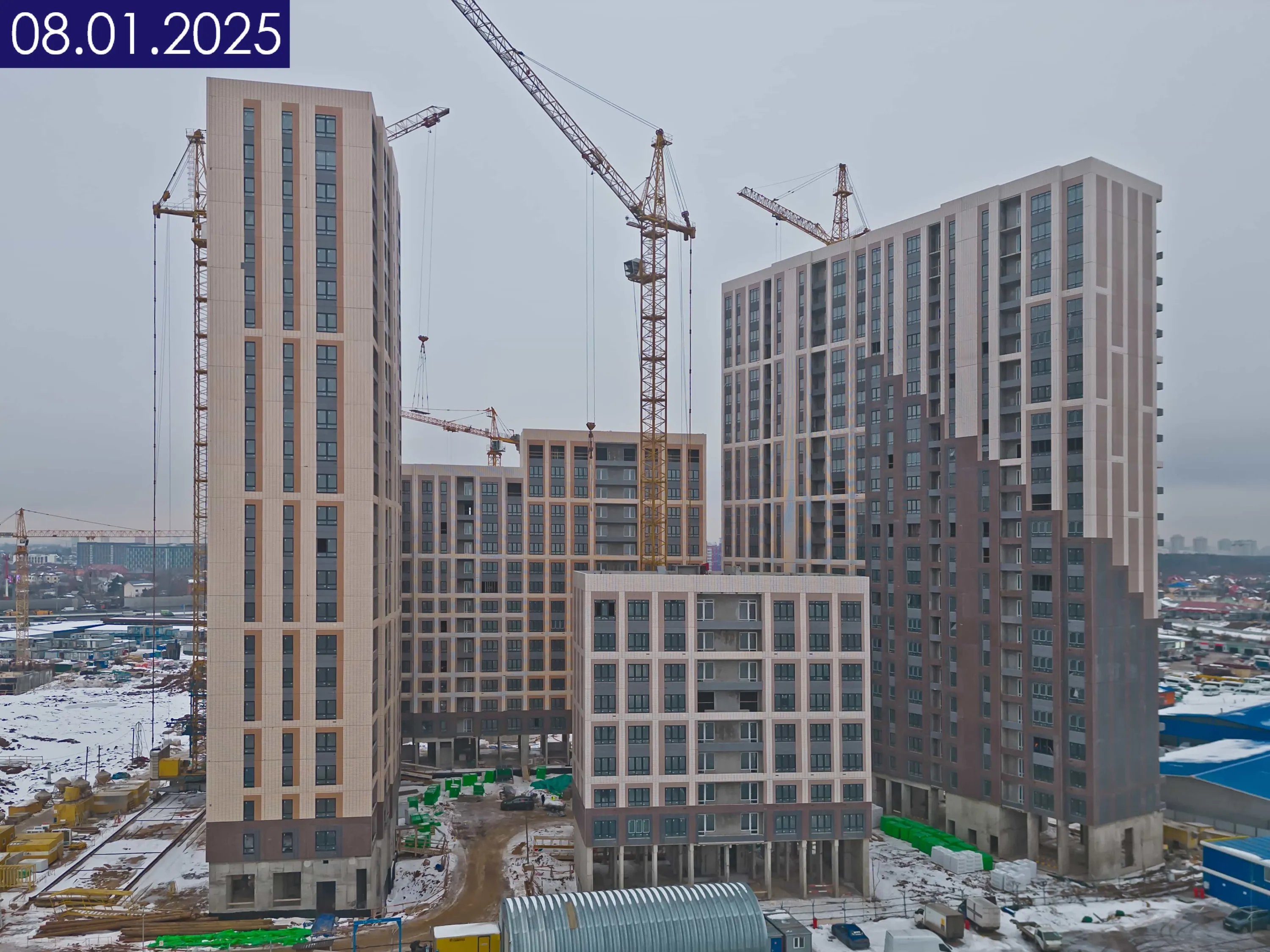 ЖК 1-й Саларьевский ход строительства