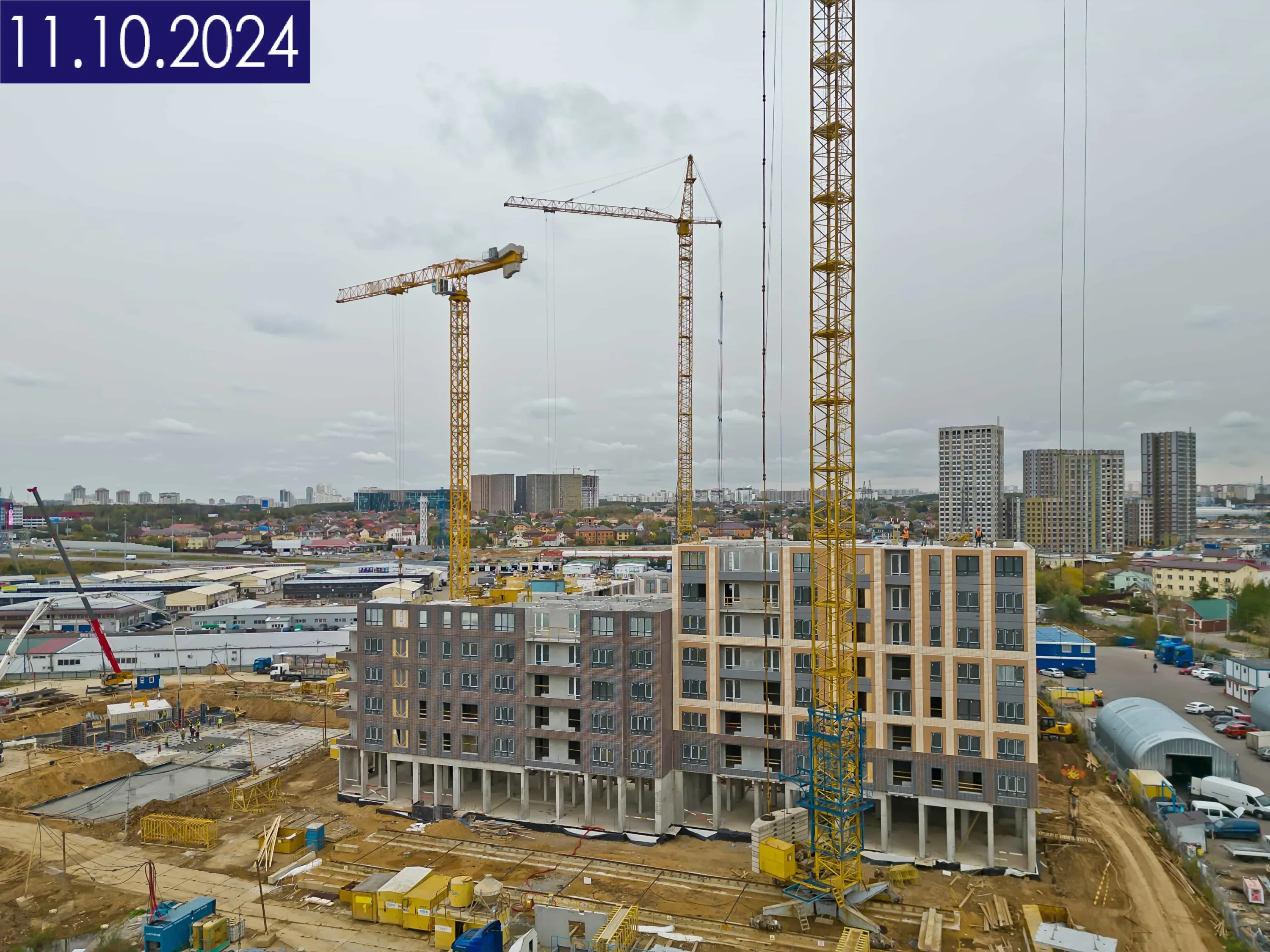 ЖК 1-й Саларьевский ход строительства