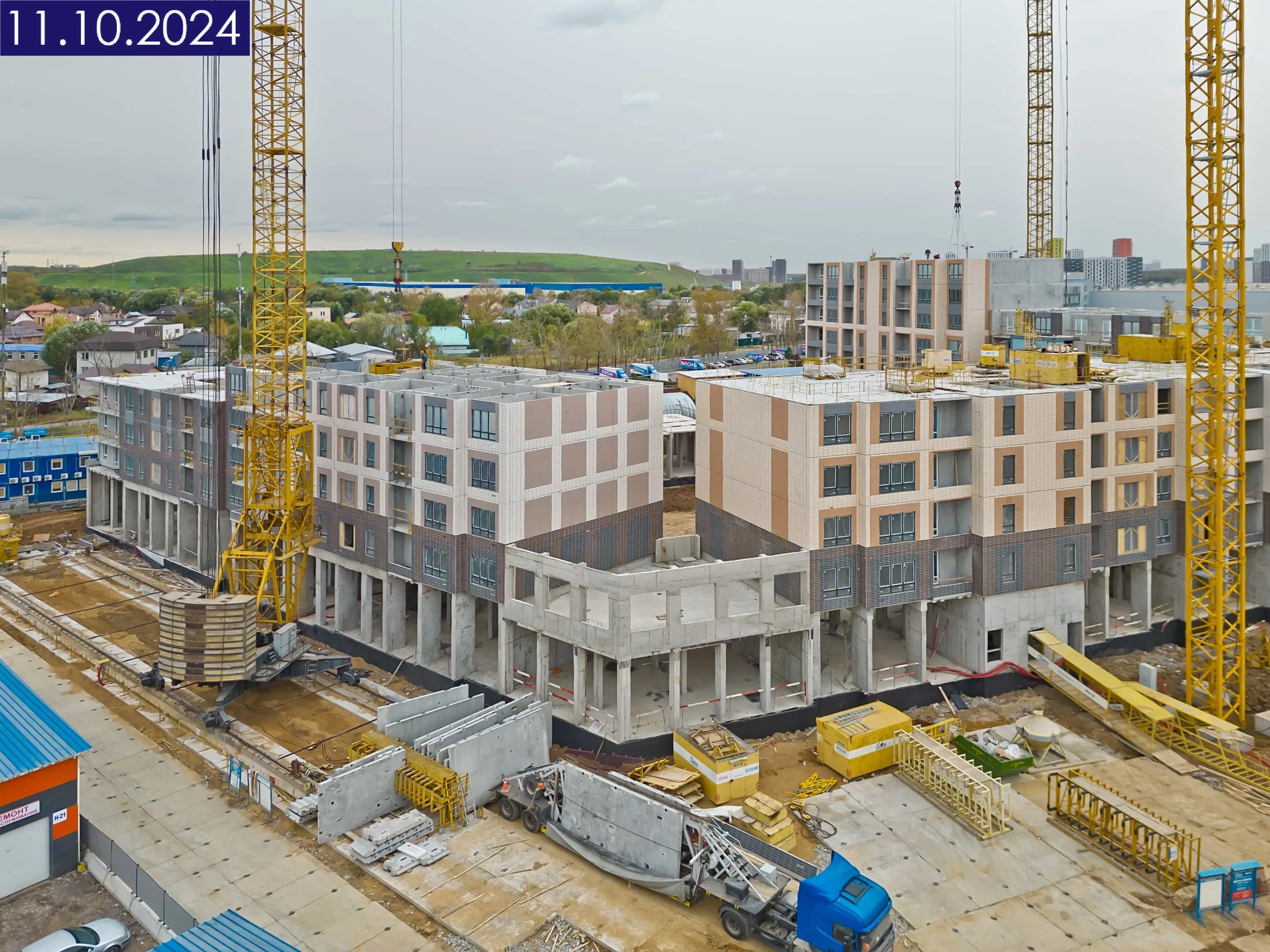 ЖК 1-й Саларьевский ход строительства