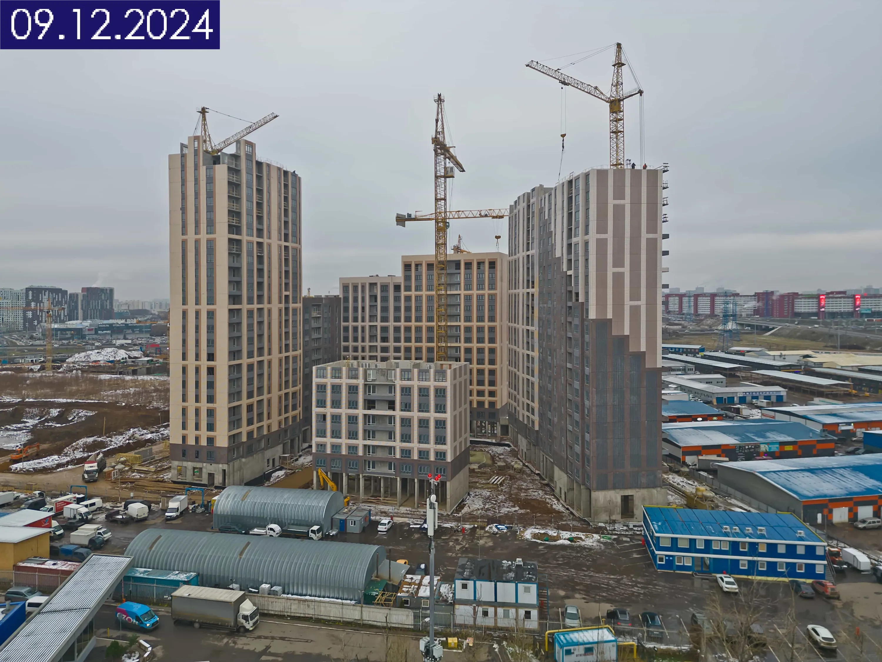 ЖК 1-й Саларьевский ход строительства