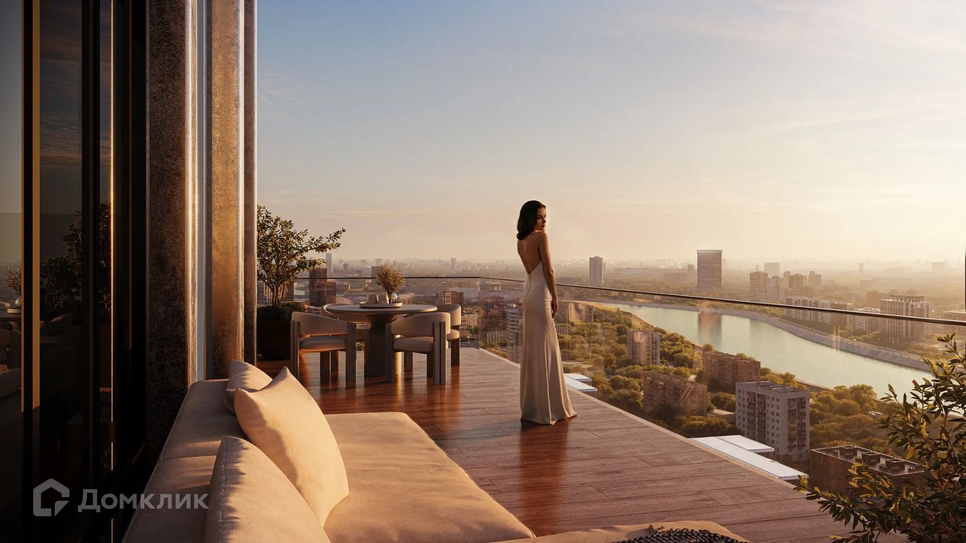 Планировка 3-комнатной квартиры 59.5 м² в ЖК Симоновский Вал, г. Москва — фото 3