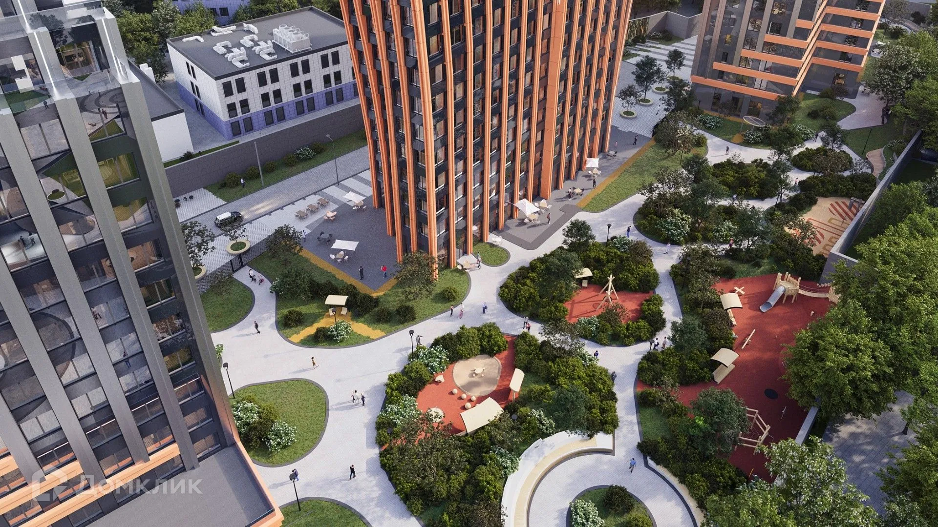 Планировка 3-комнатной квартиры 59.5 м² в ЖК Симоновский Вал, г. Москва — фото 5